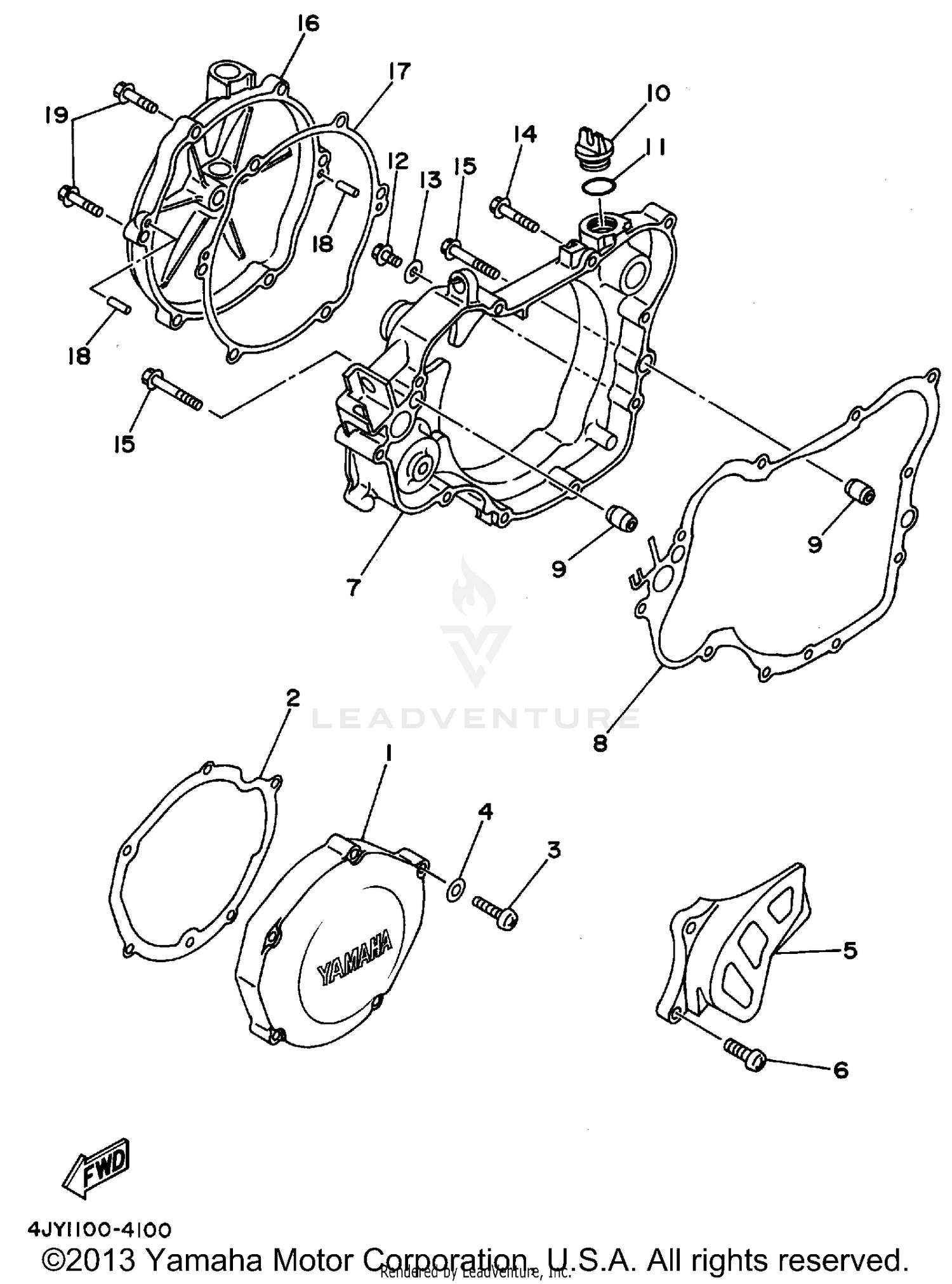 CRANKCASE COVER 1