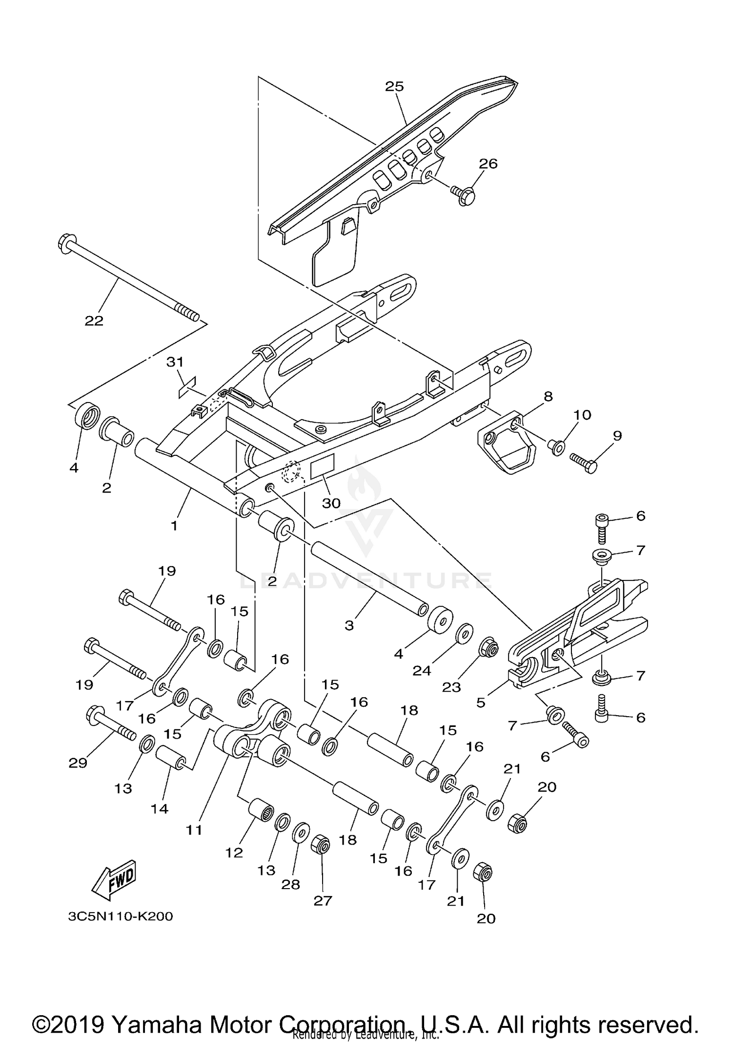 REAR ARM