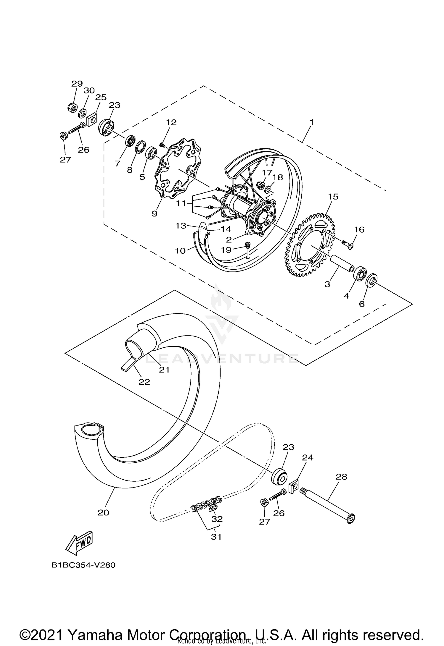REAR WHEEL