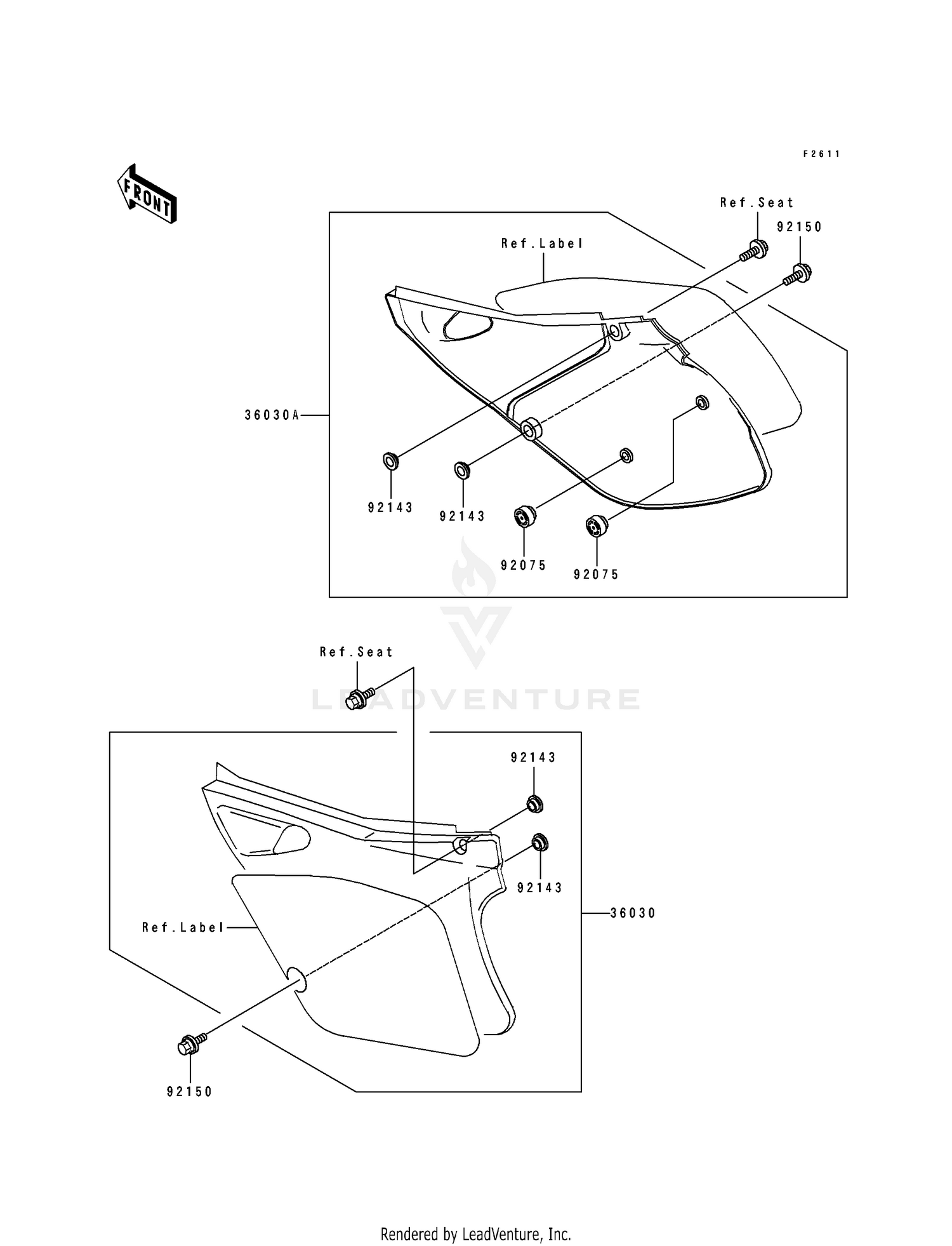 REAR BRAKE CALIPER