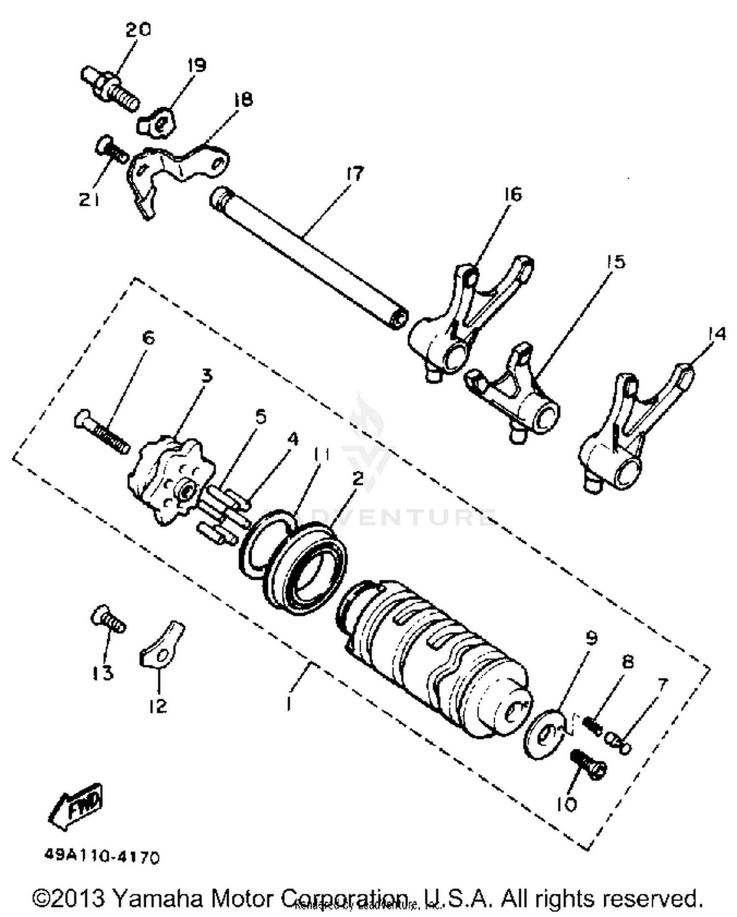 SHIFT CAM FORK