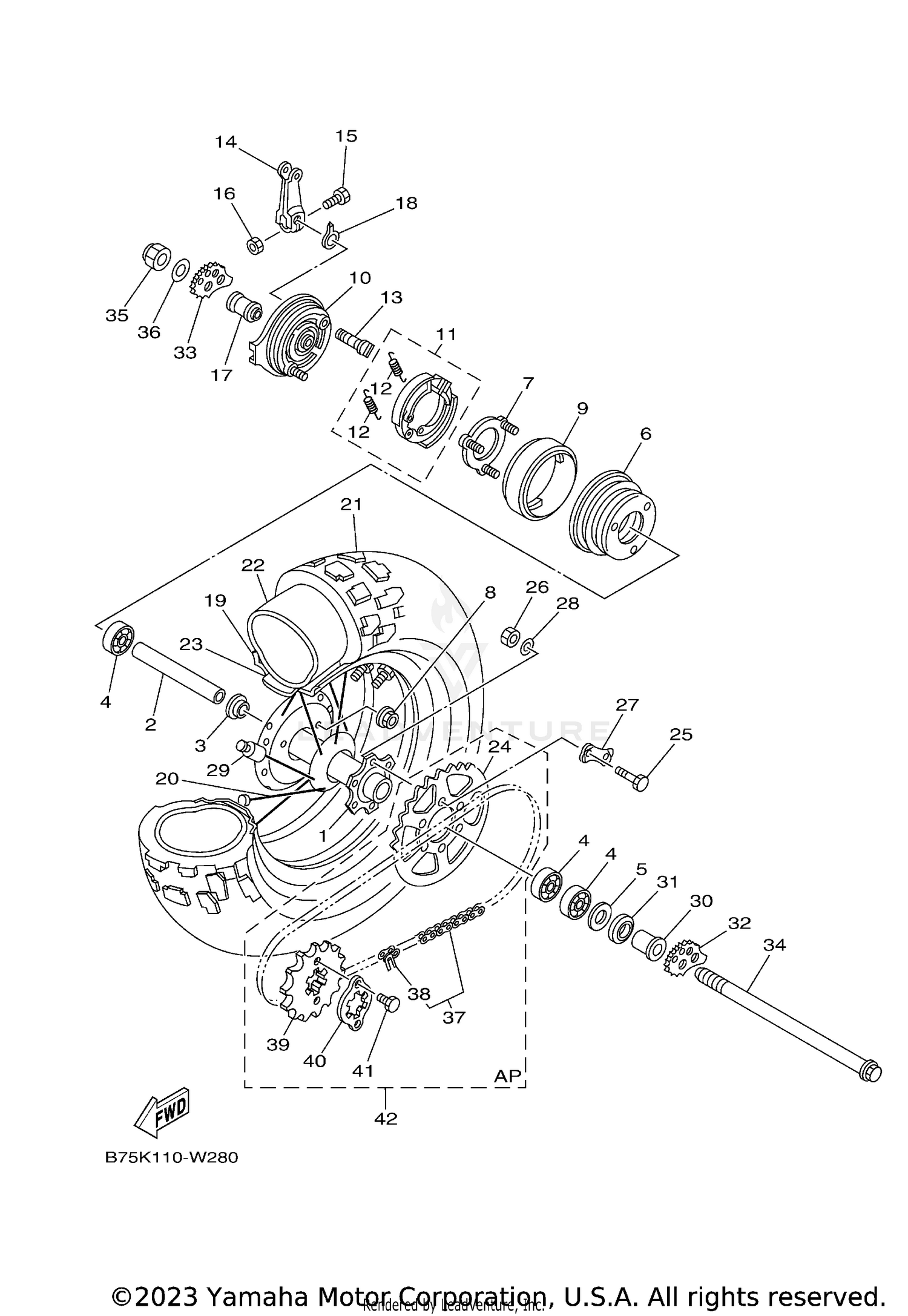 REAR WHEEL