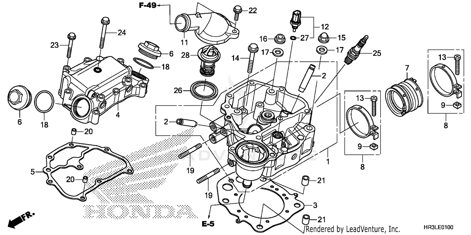 FRONT MASTER CYLINDER