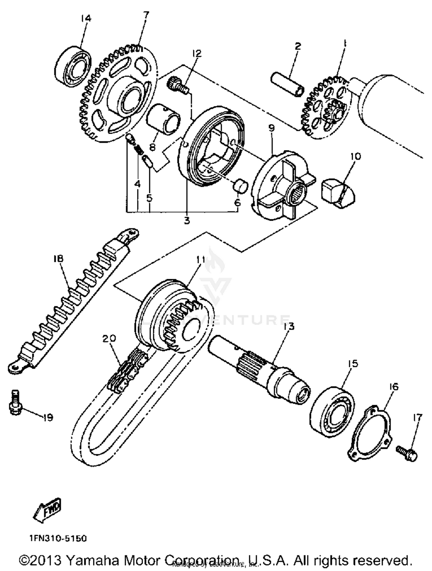 FRONT MASTER CYLINDER