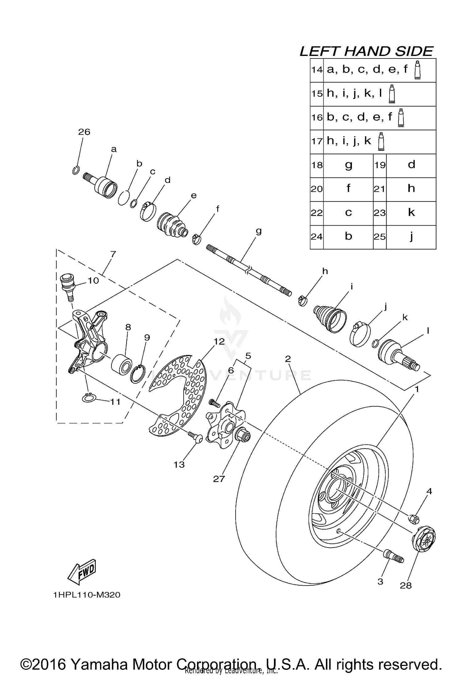 FRONT WHEEL