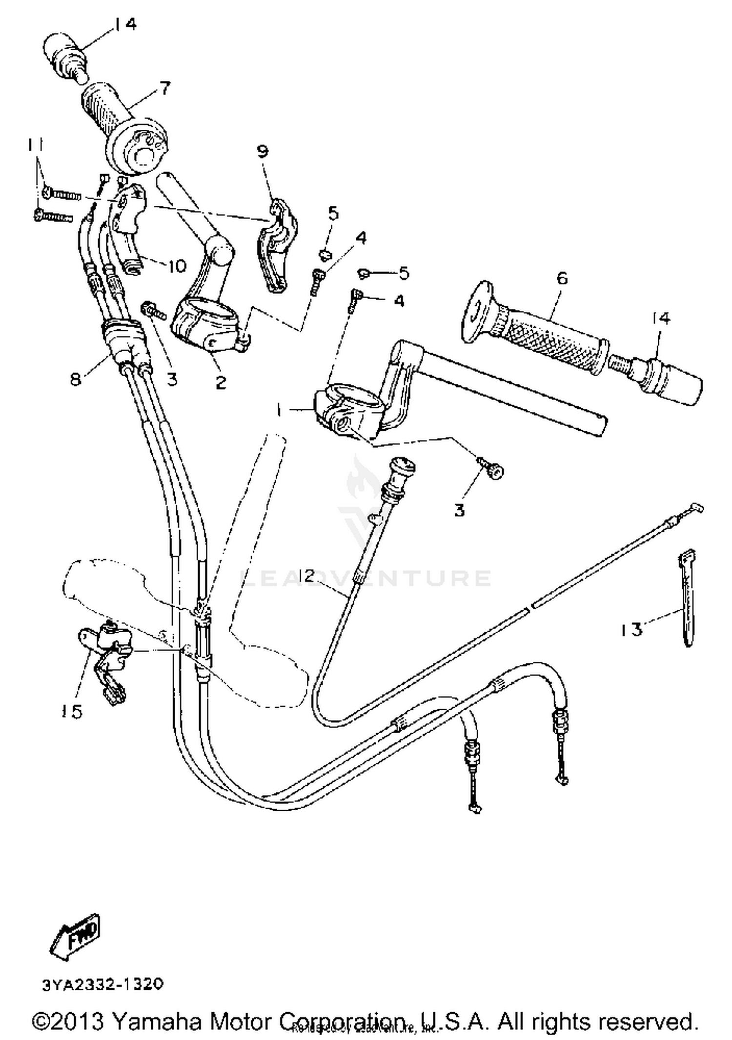 HANDLEBAR CABLE