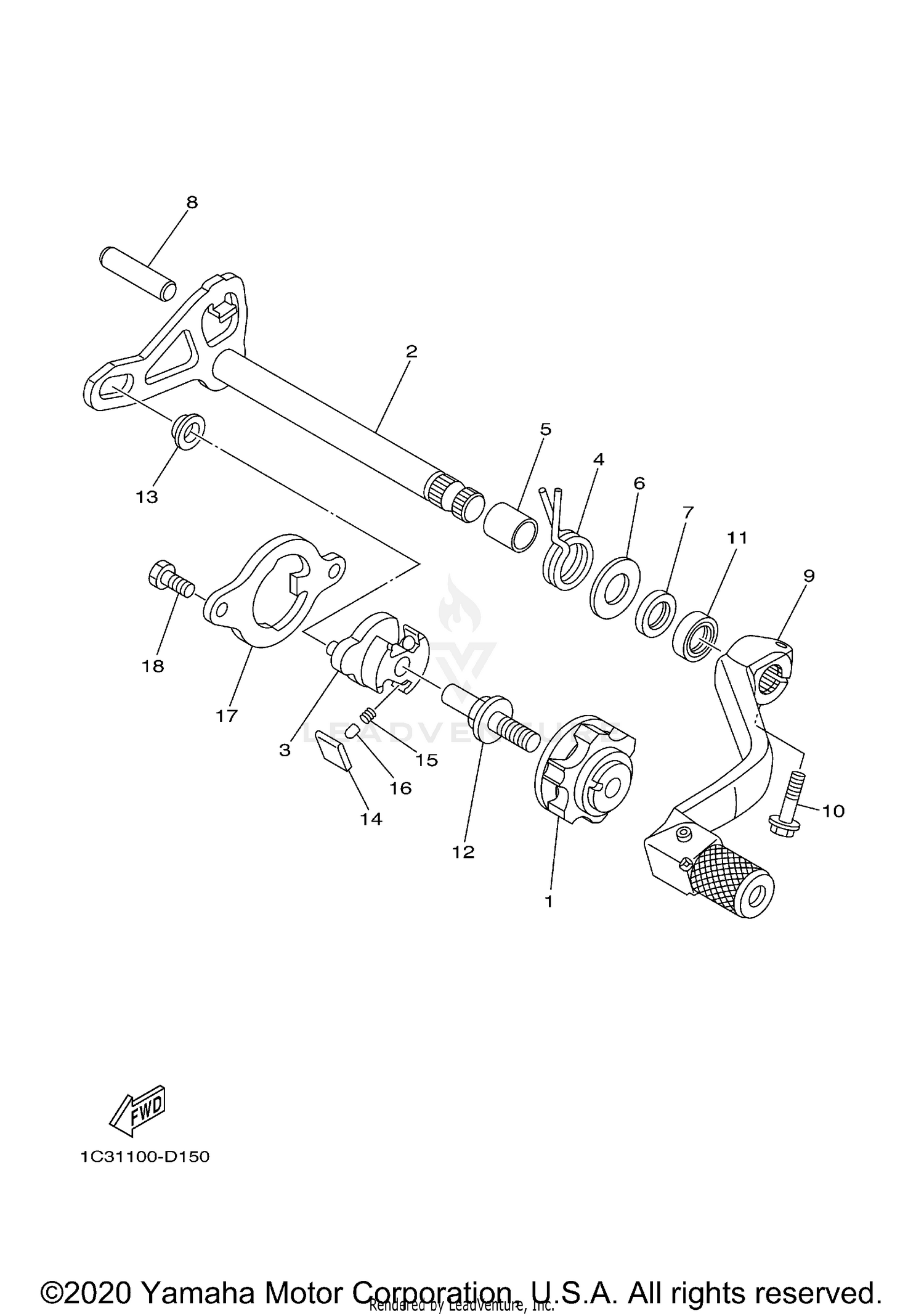 FRONT MASTER CYLINDER