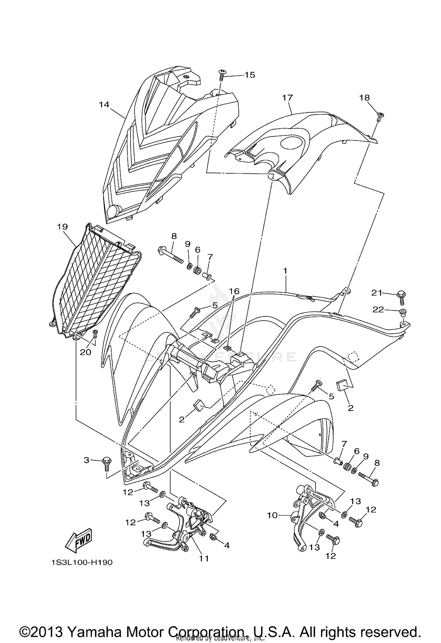 FRONT FENDER