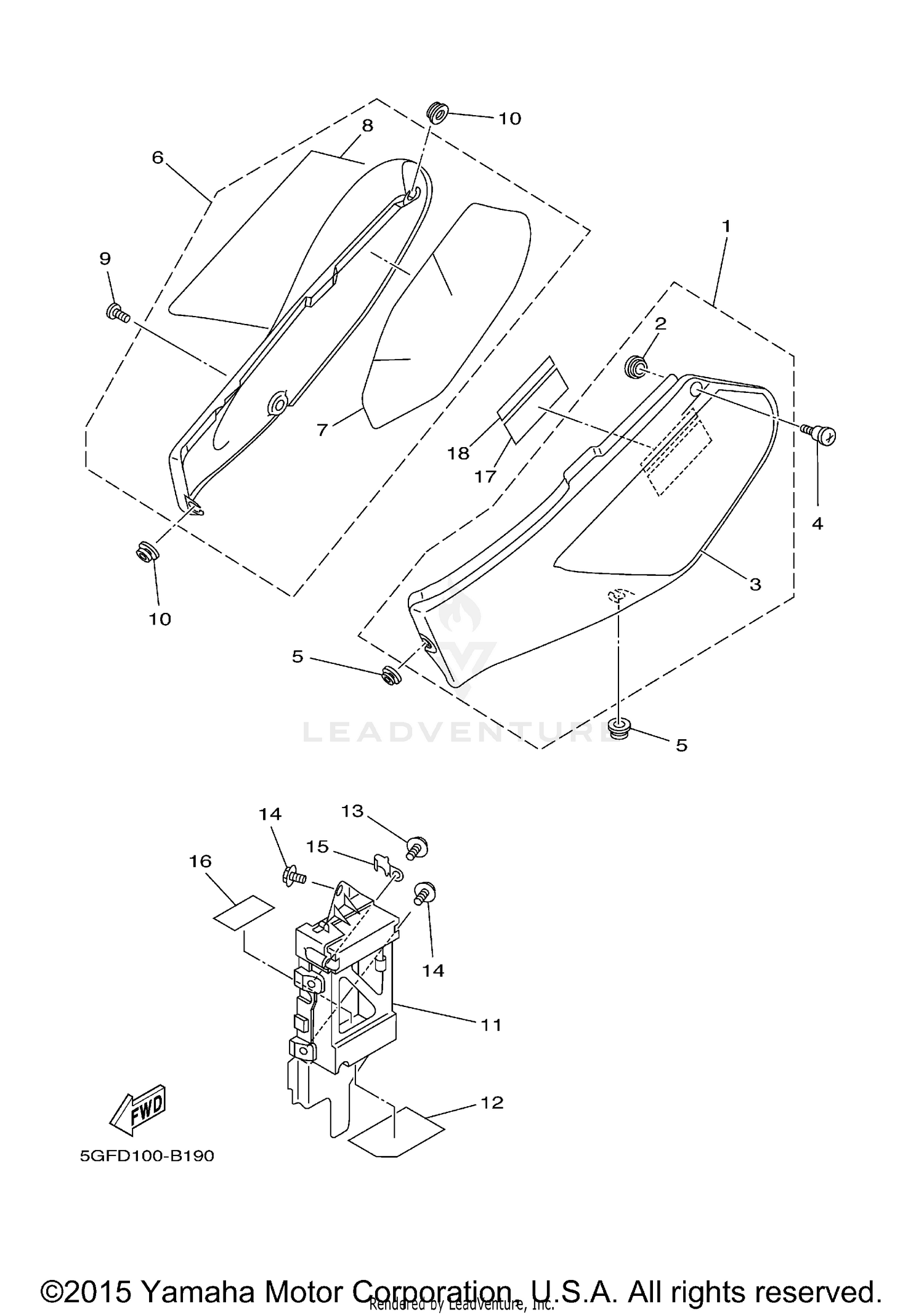 FRONT MASTER CYLINDER