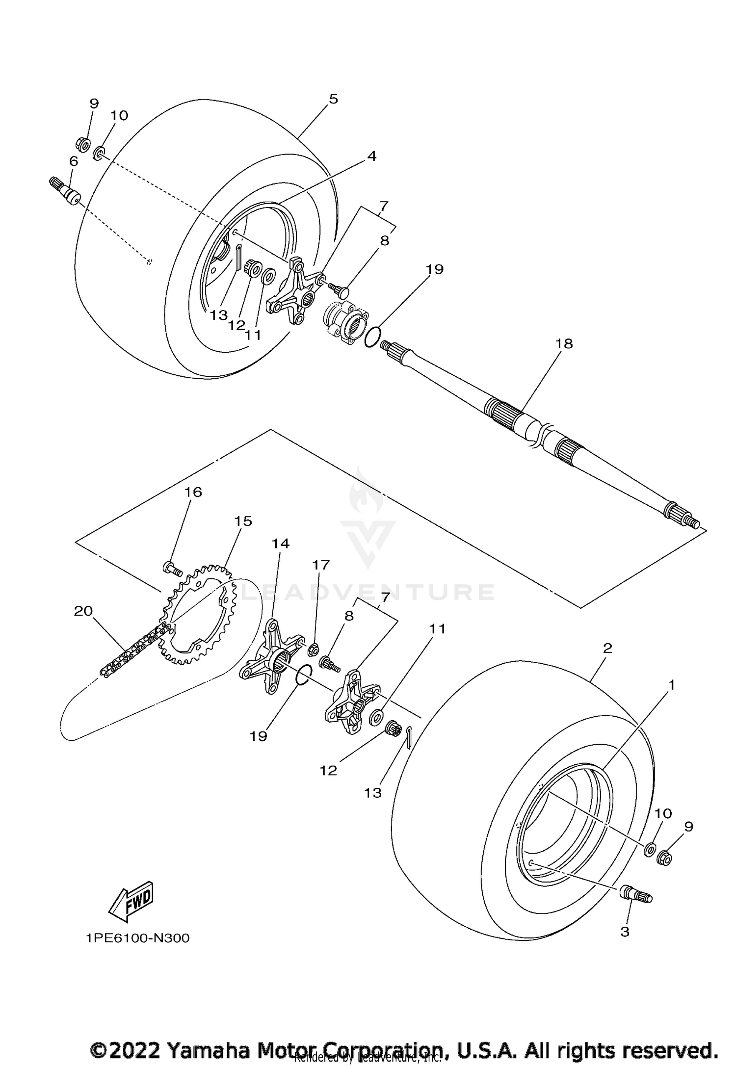 REAR WHEEL