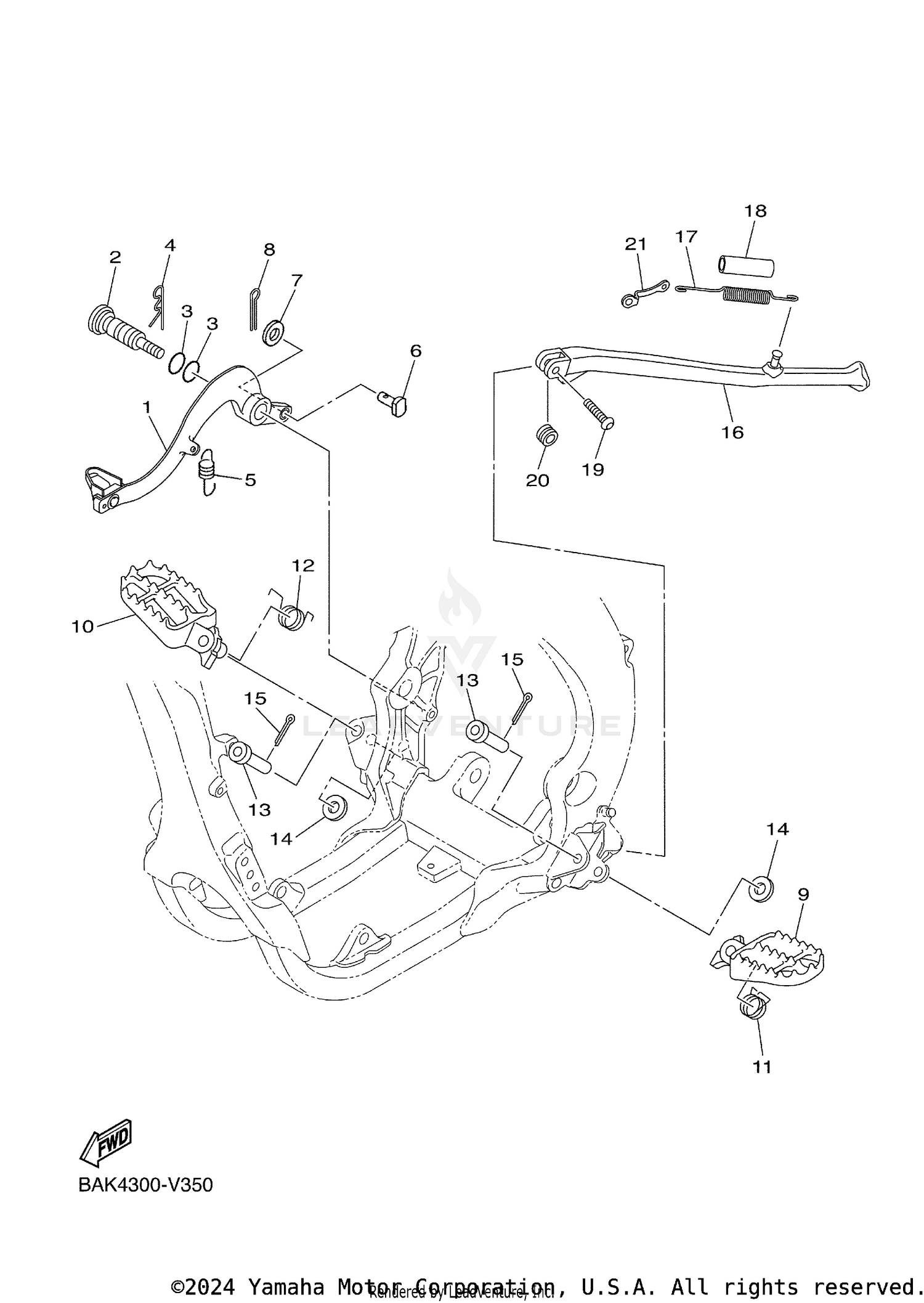 STAND & FOOTREST