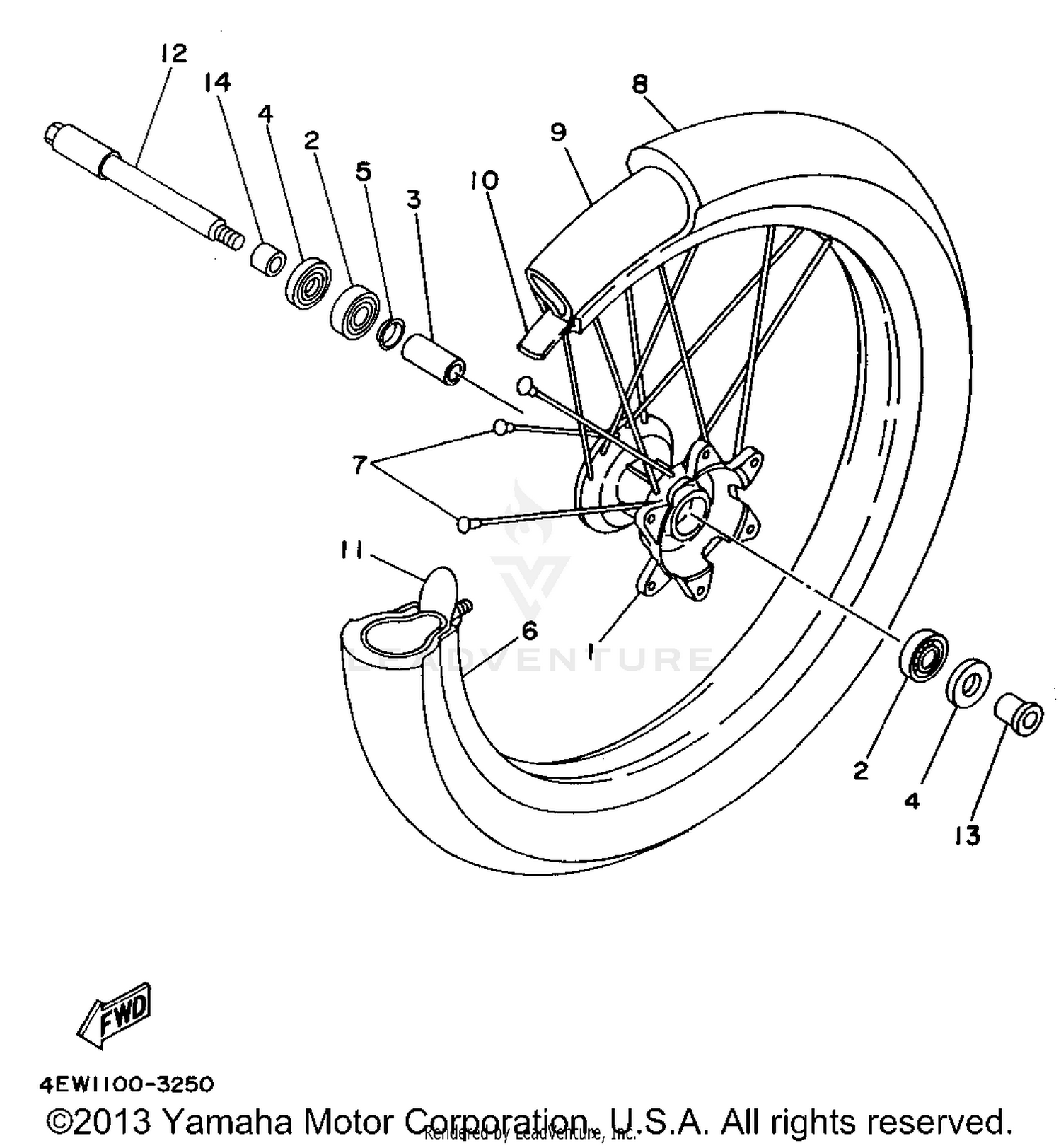 FRONT WHEEL