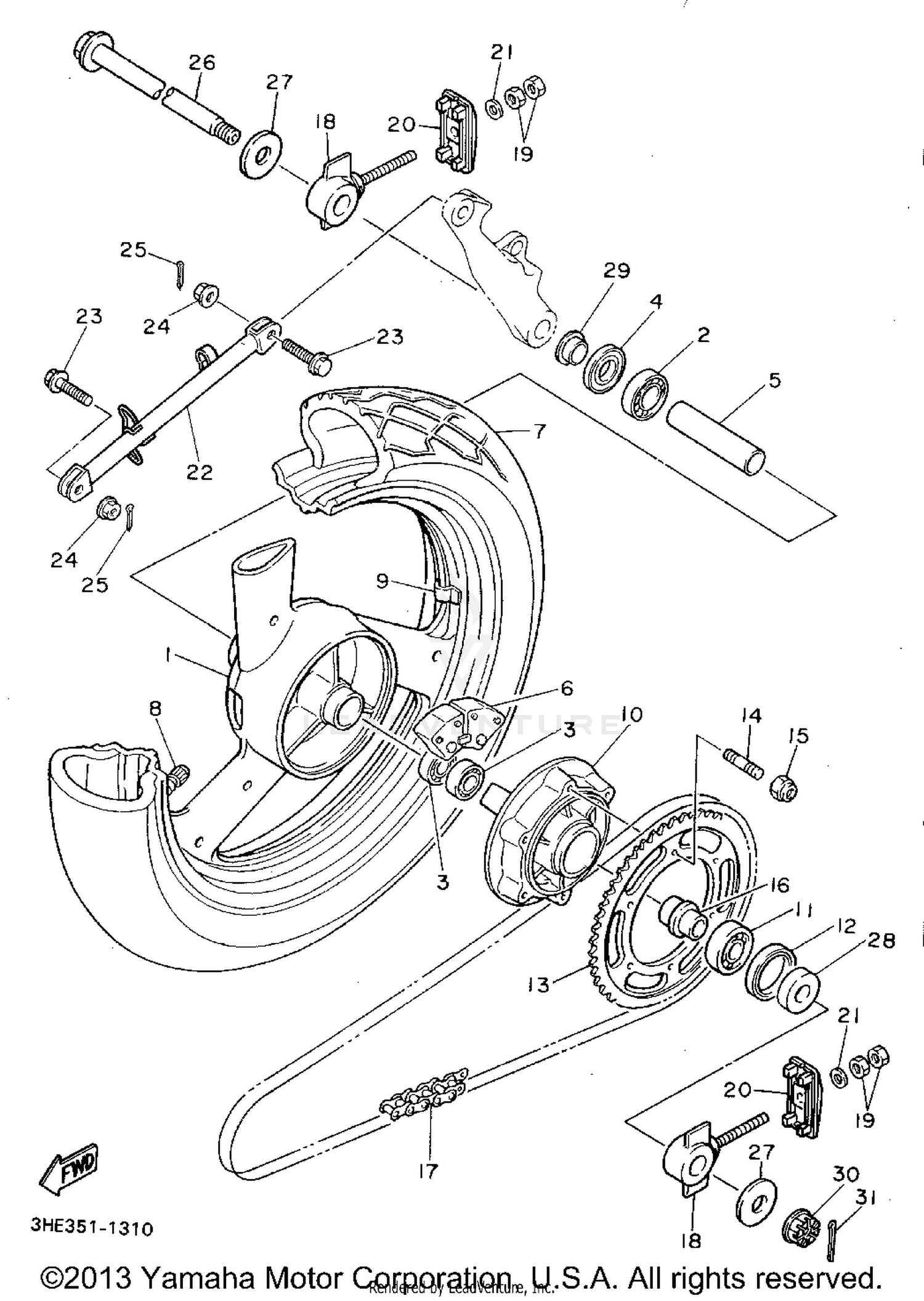 REAR WHEEL