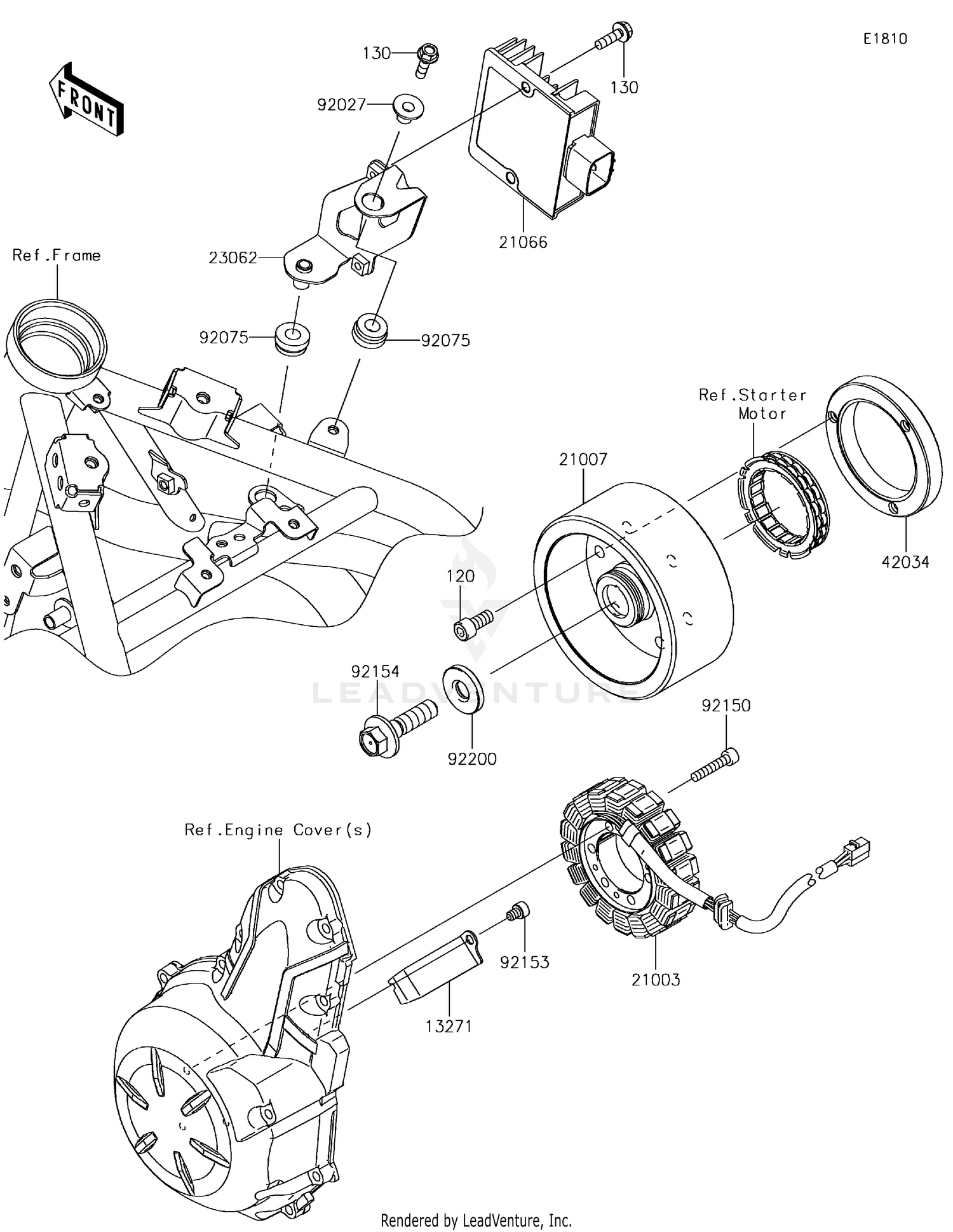 STEERING HANDLE CABLE