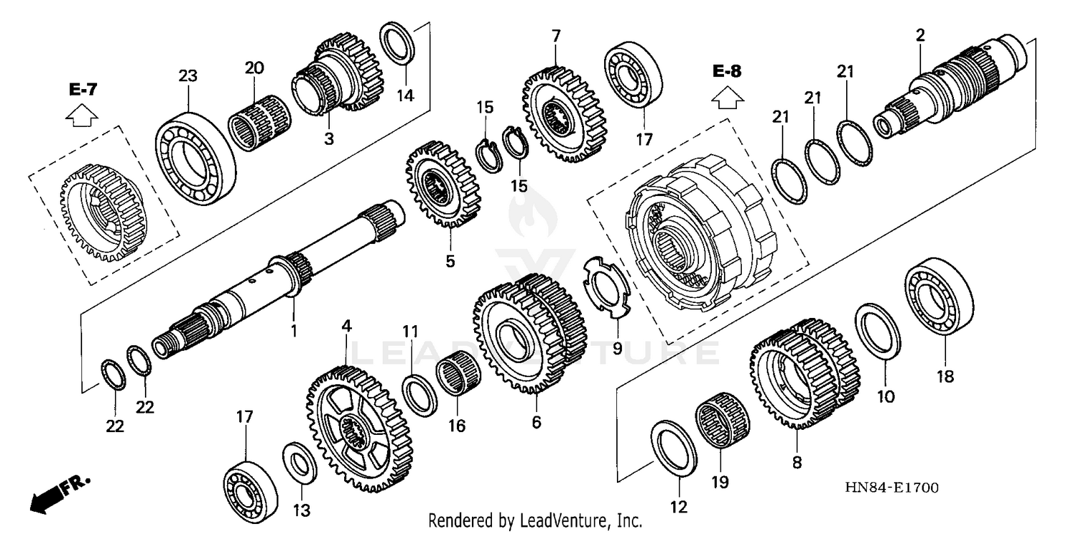 CRANKSHAFT PISTON