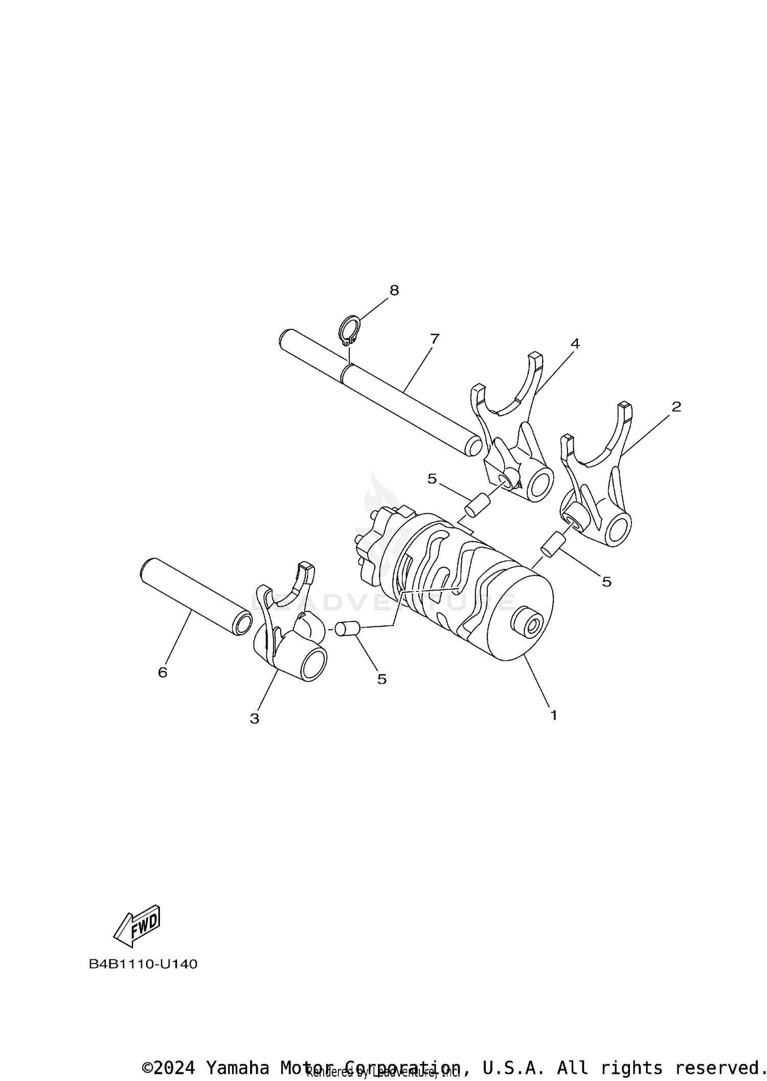 SHIFT CAM FORK