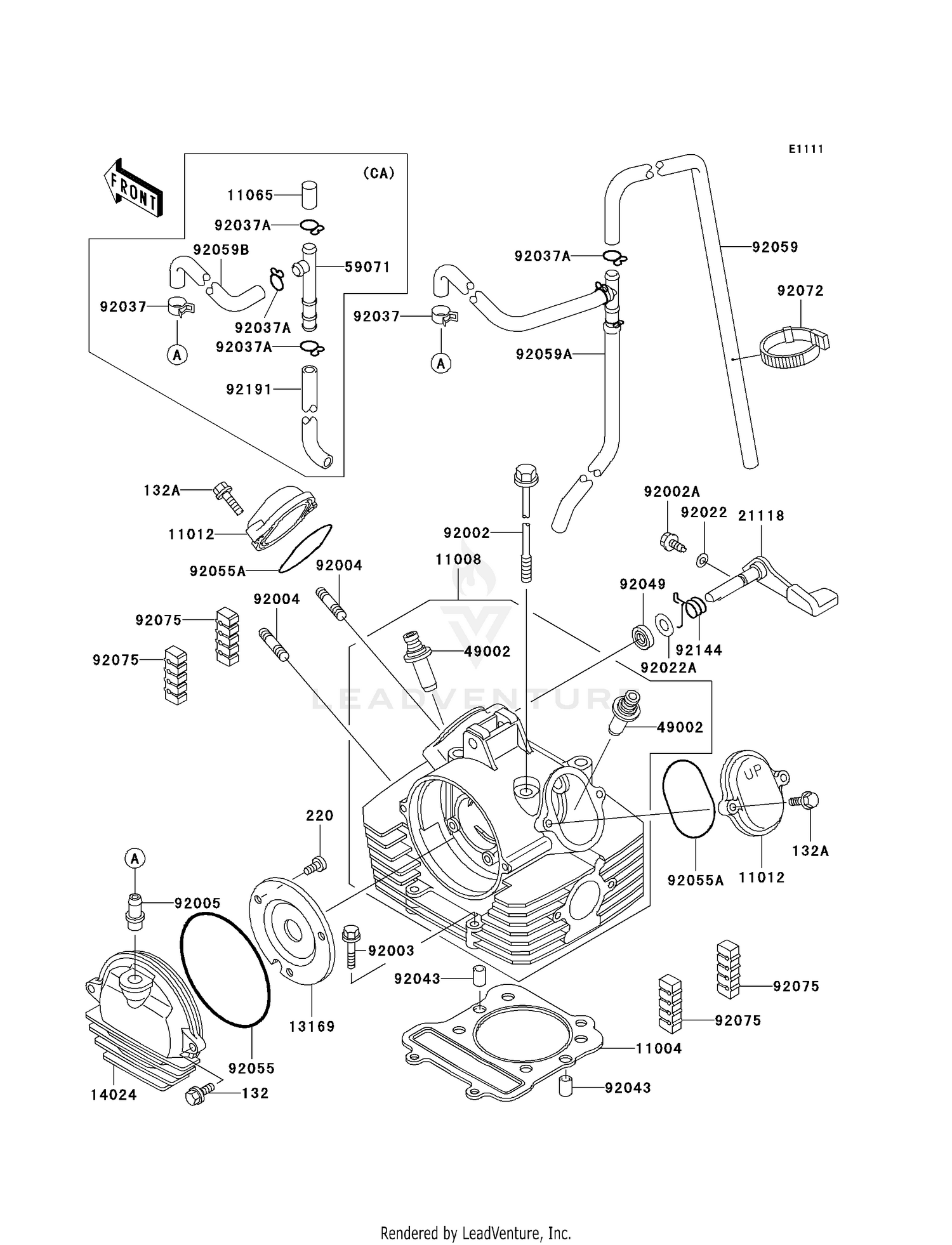 FRONT MASTER CYLINDER