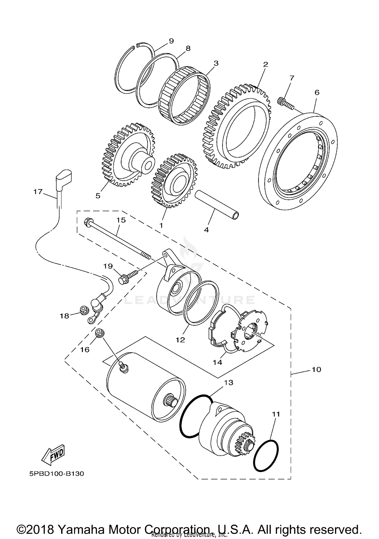 CRANKCASE COVER 1