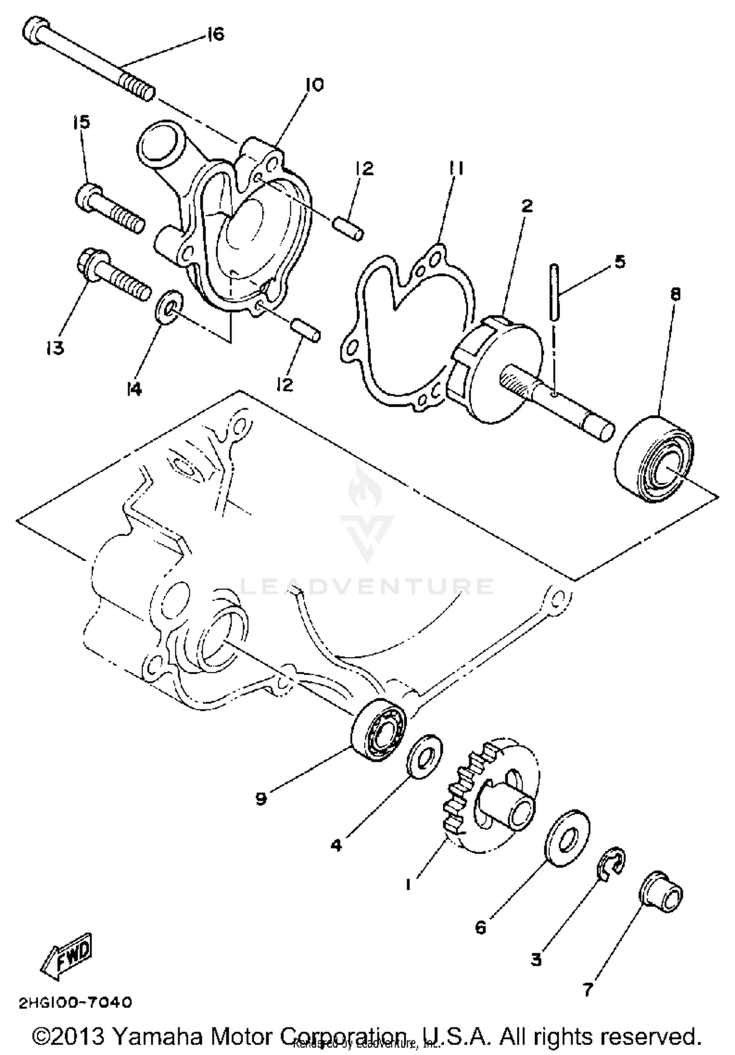 WATER PUMP
