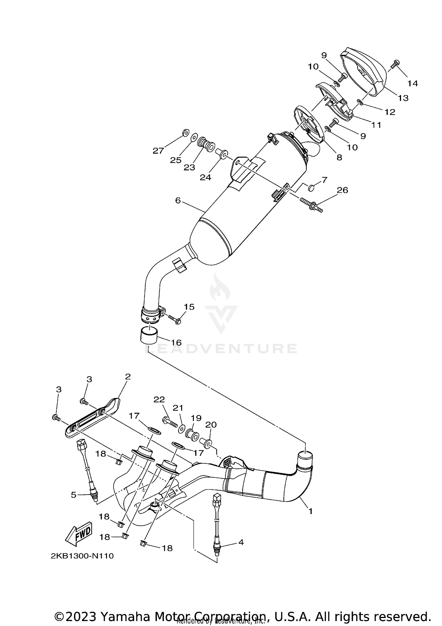 FRONT BRAKE CALIPER