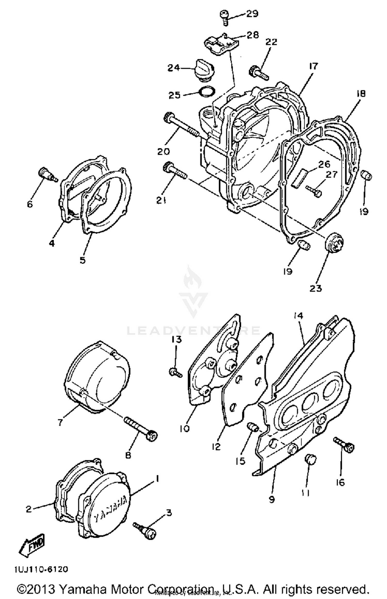 CRANKCASE COVER