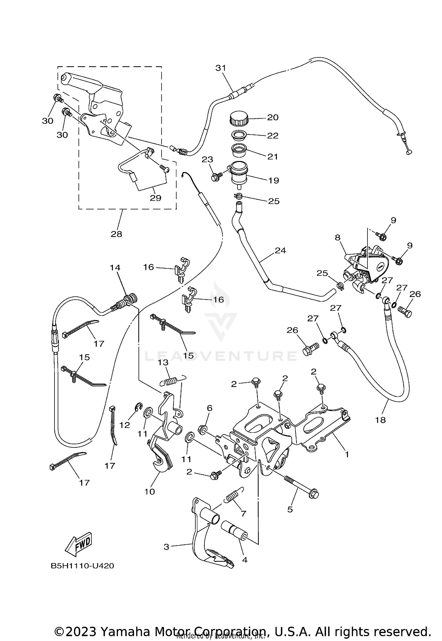 PEDAL WIRE