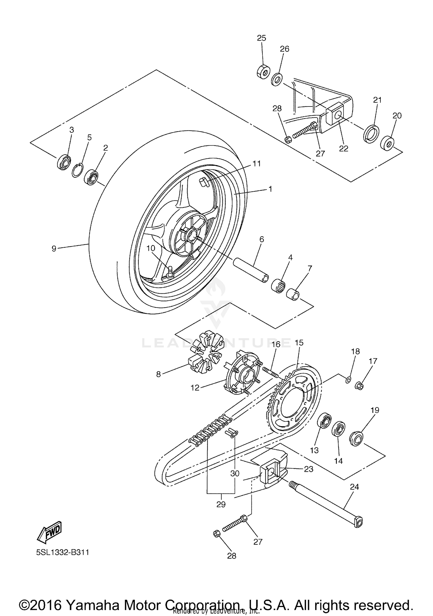 FRONT WHEEL