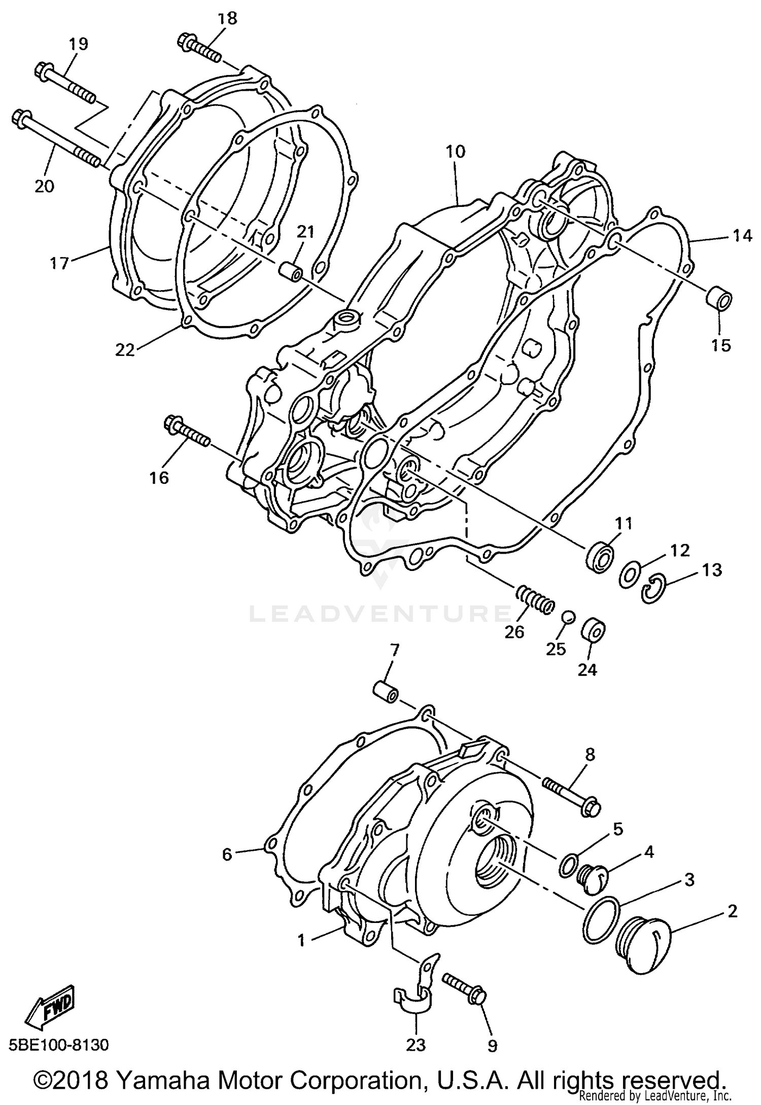 CRANKCASE COVER 1