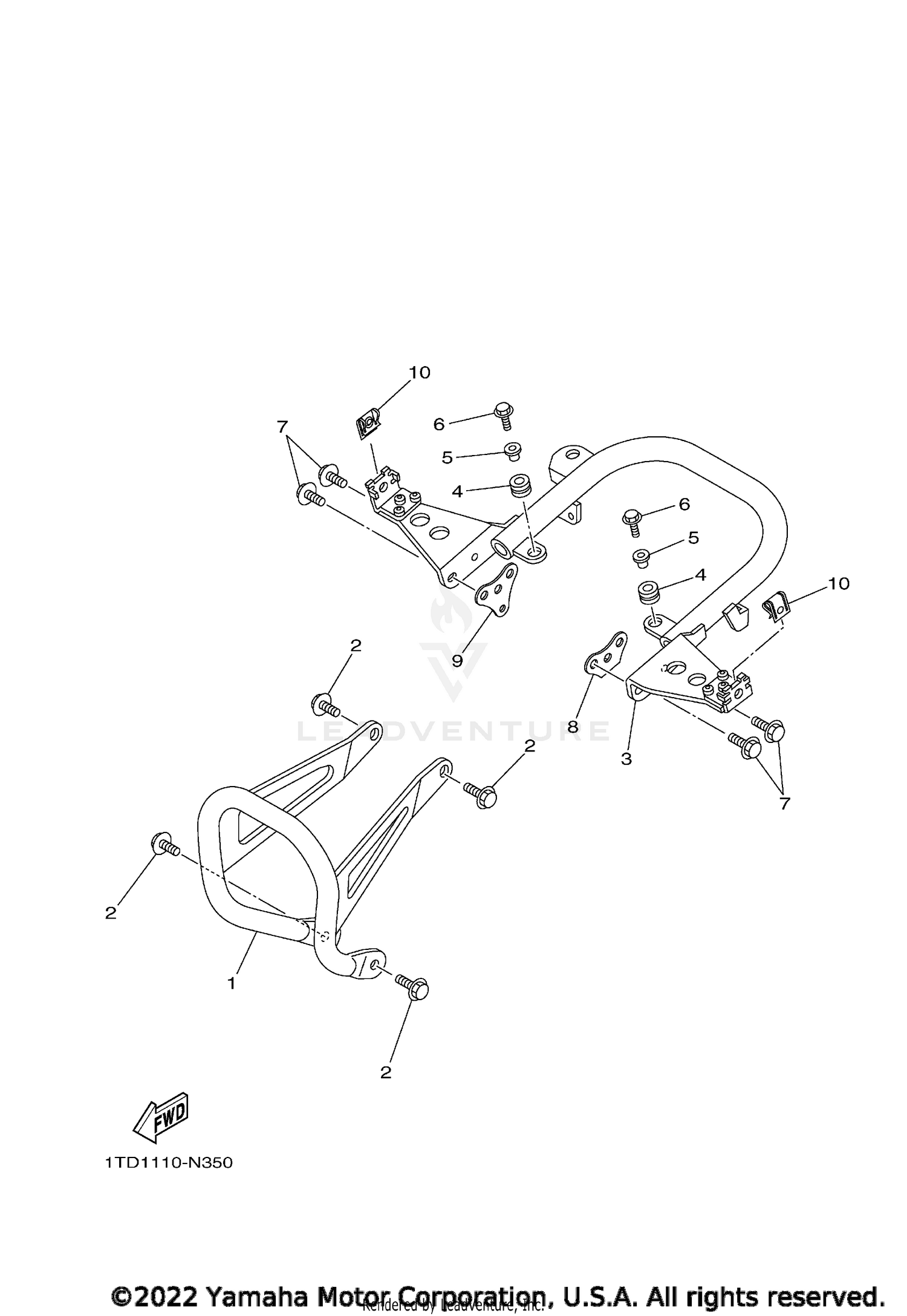 FRONT BRAKE CALIPER