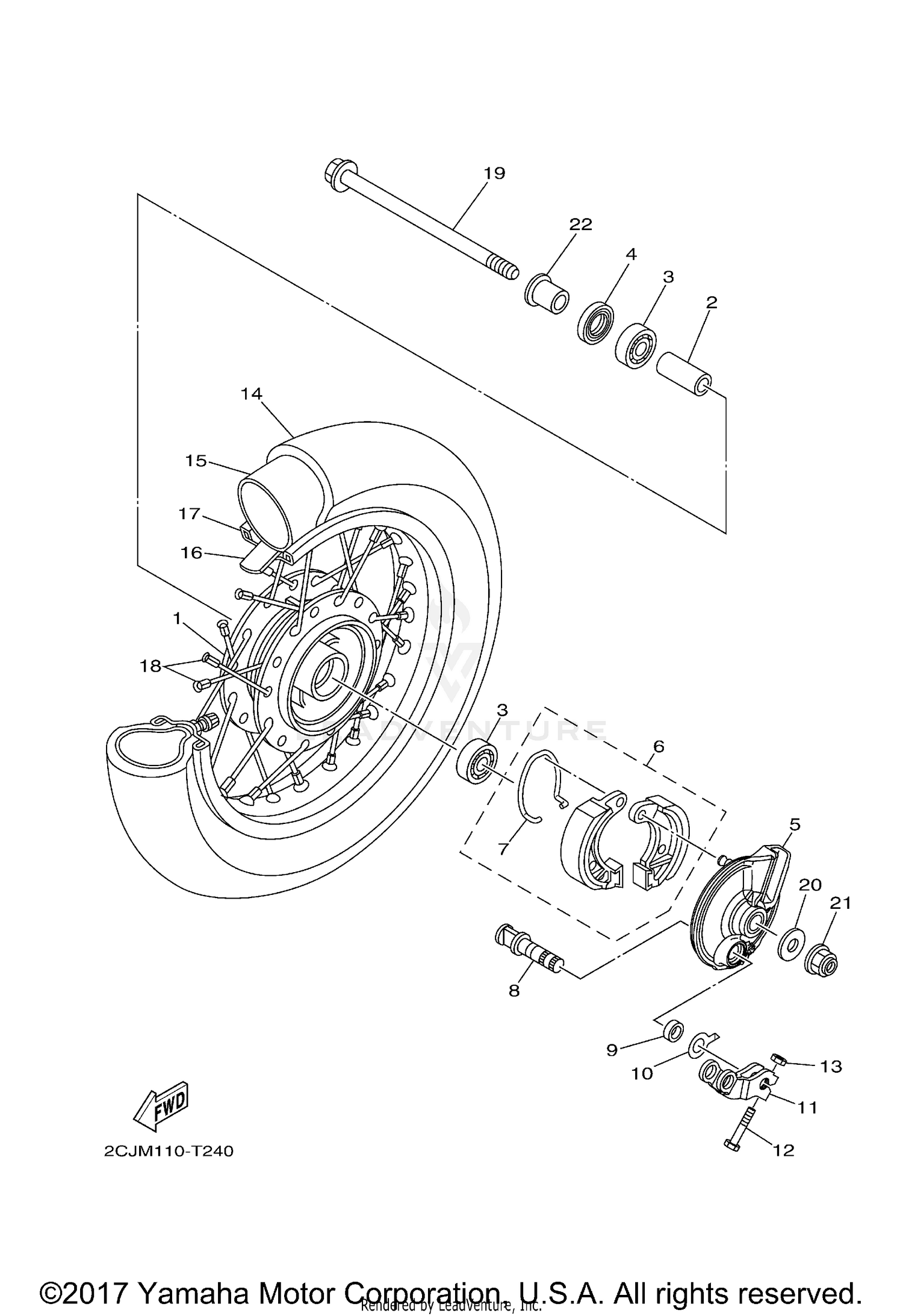 FRONT WHEEL