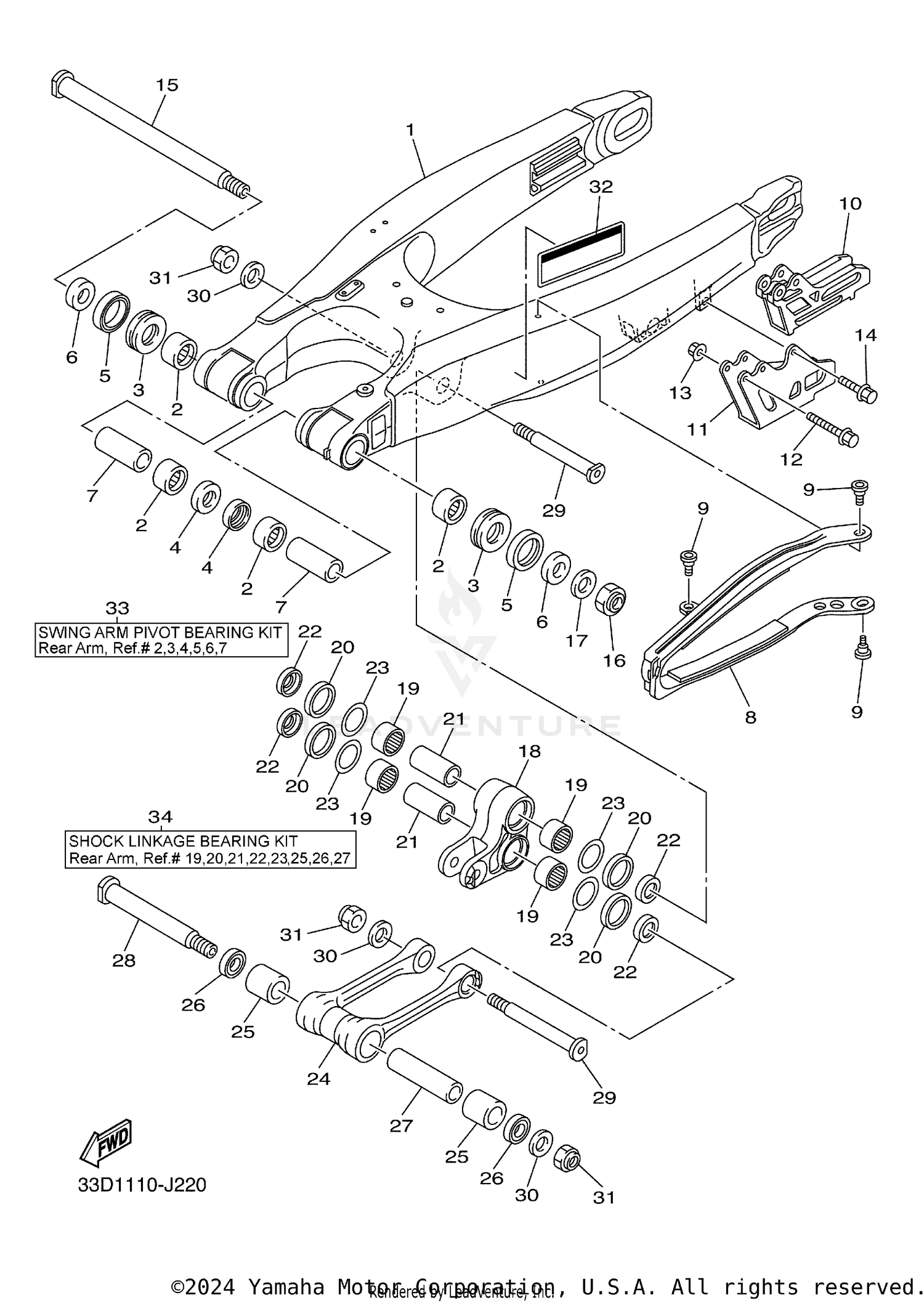 REAR ARM