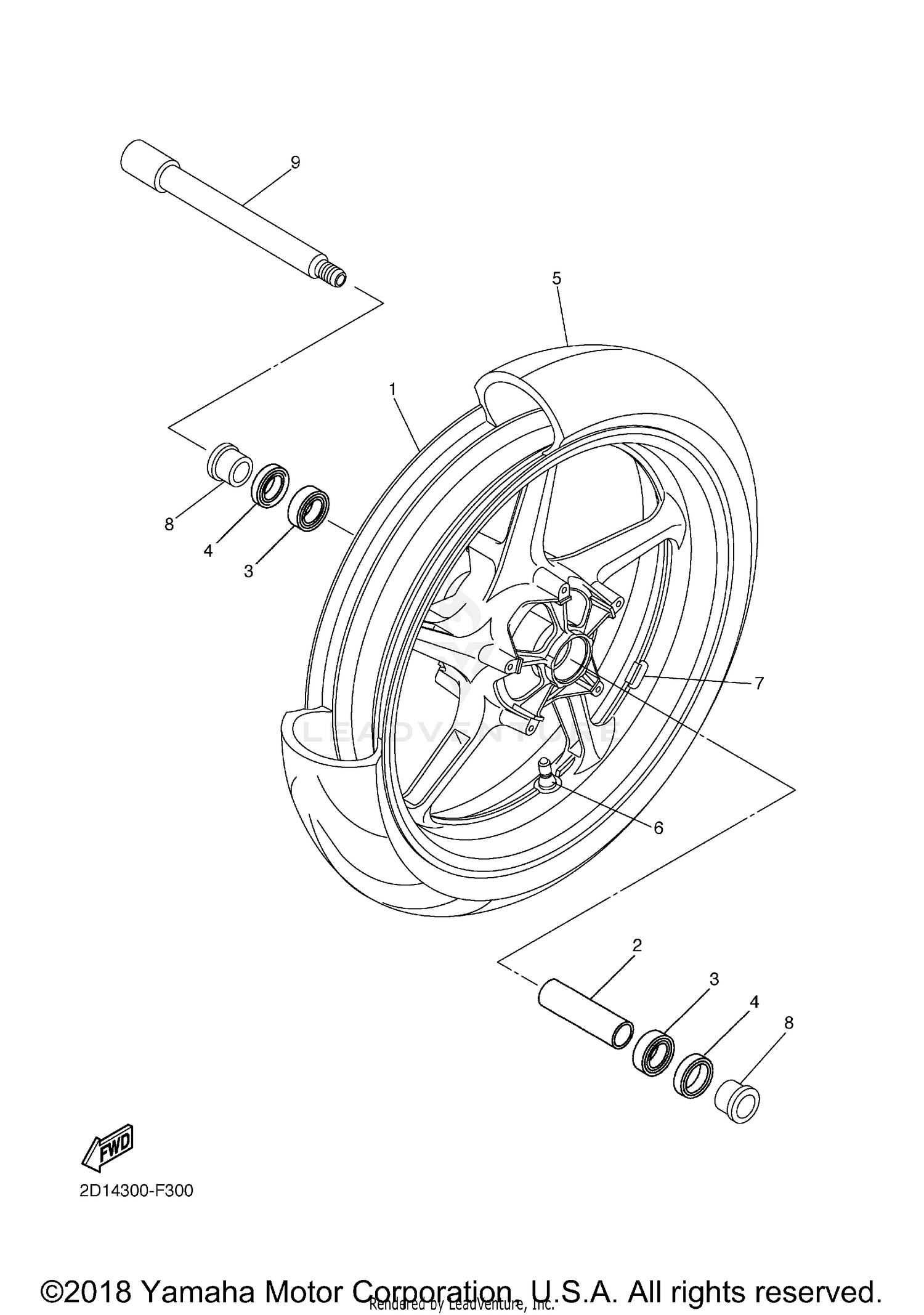 FRONT WHEEL