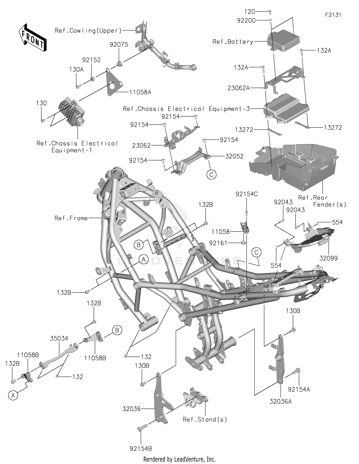 REAR BRAKE CALIPER