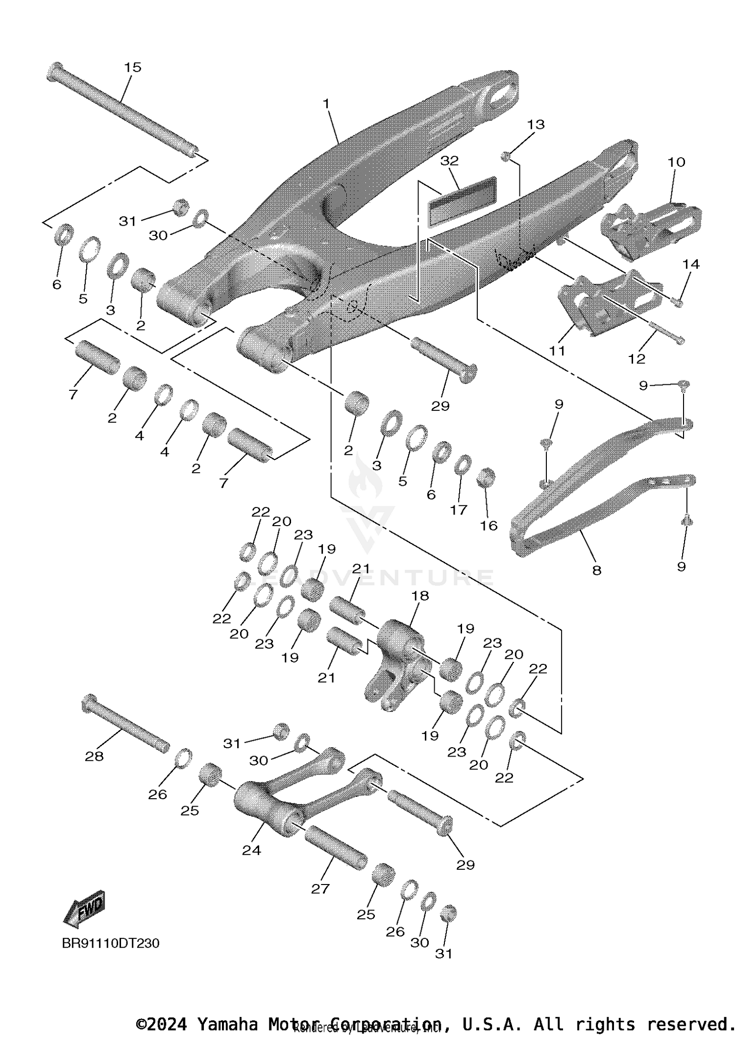 REAR ARM
