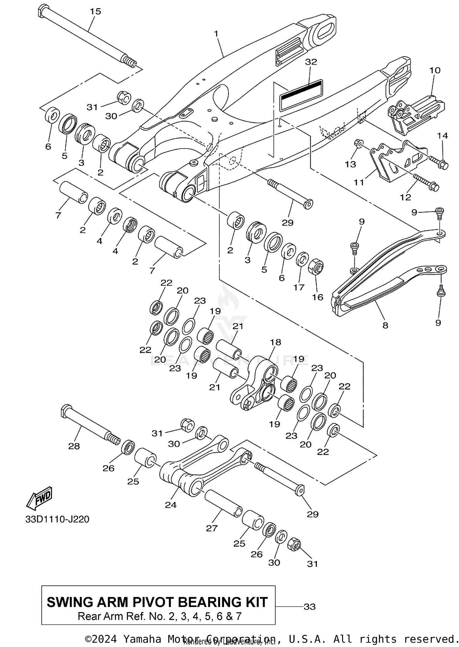 REAR ARM