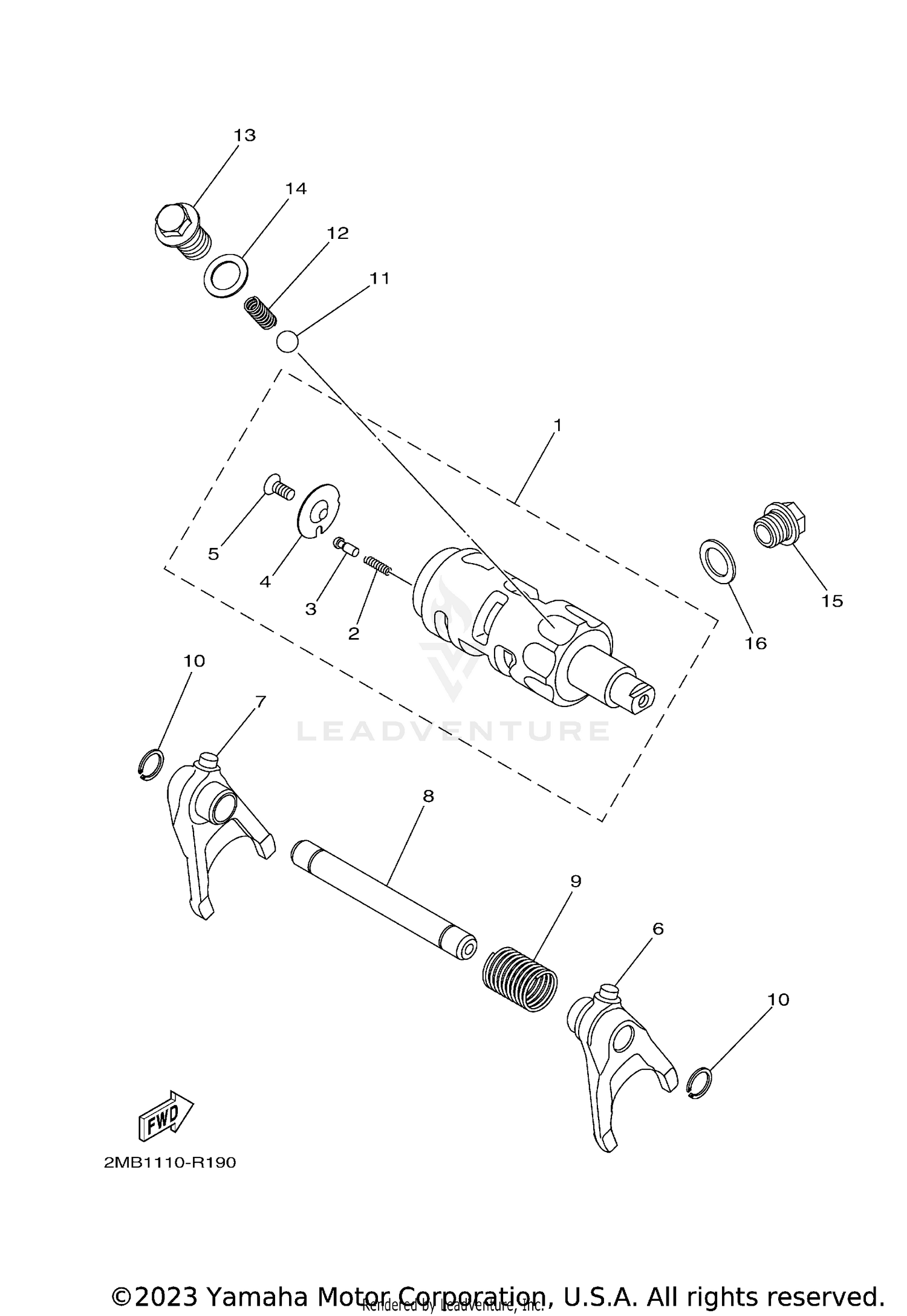 SHIFT CAM FORK