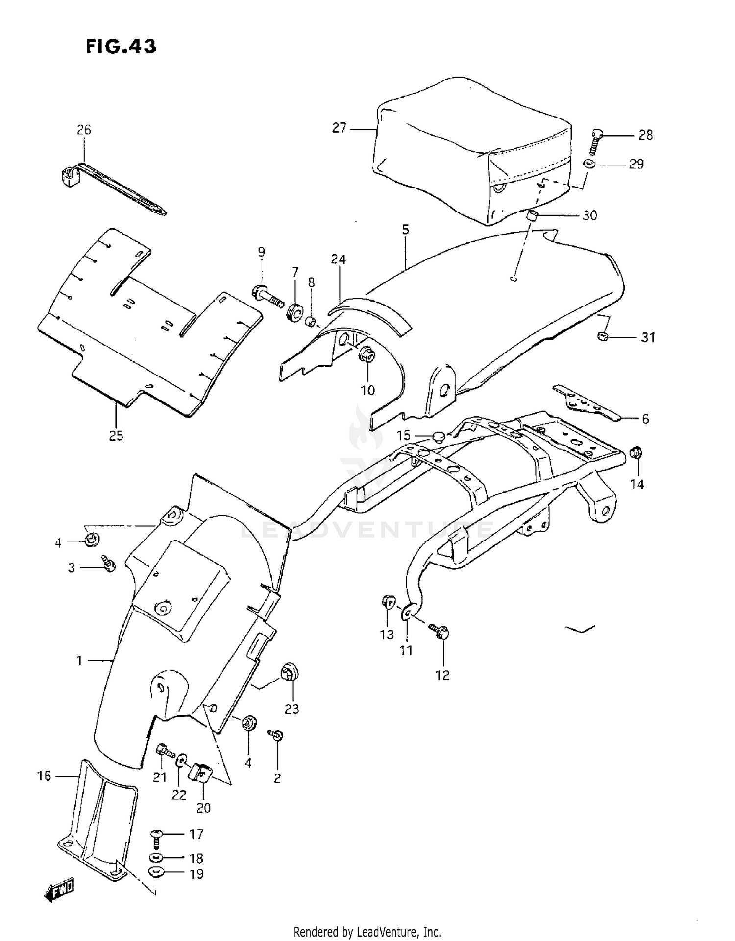 FRONT SUSPENSION WHEEL