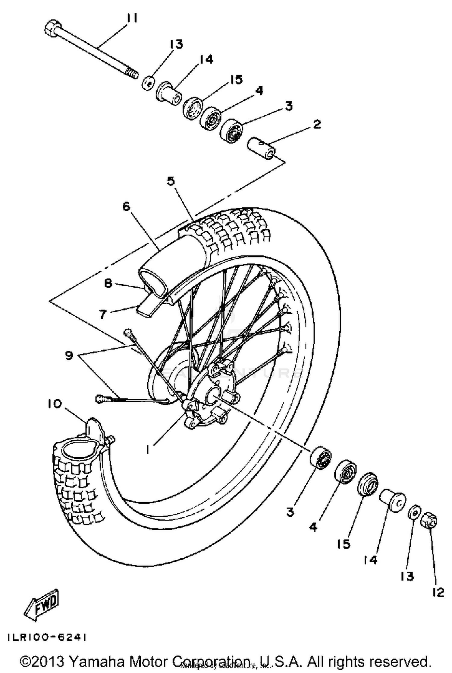 FRONT WHEEL