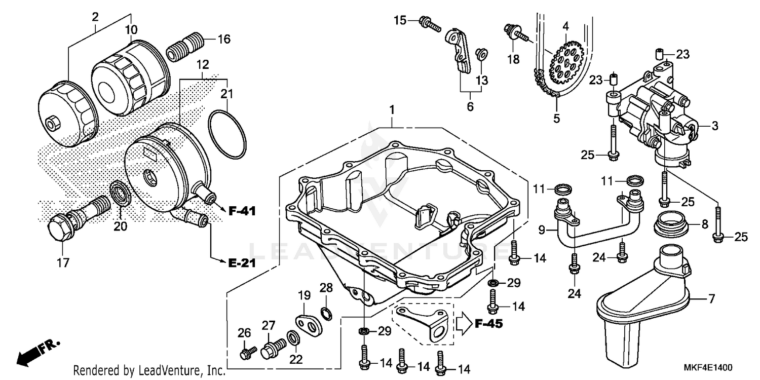 FRONT MASTER CYLINDER