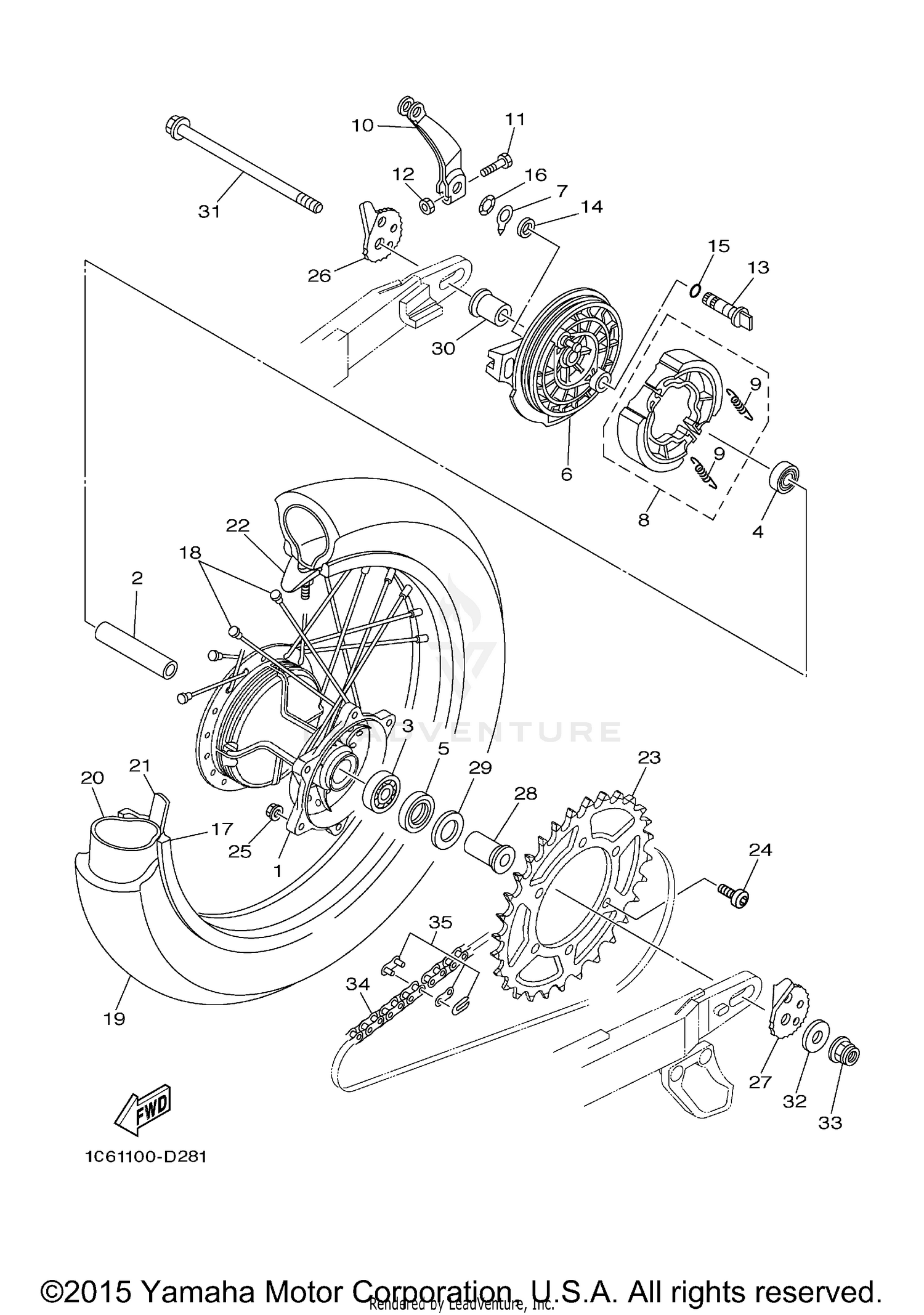 REAR WHEEL