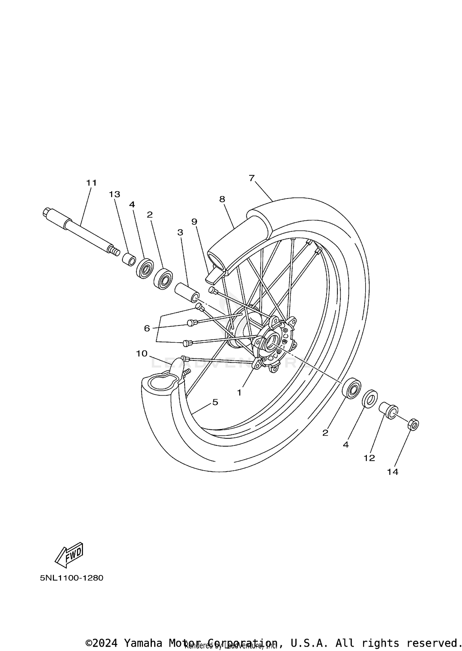 FRONT WHEEL