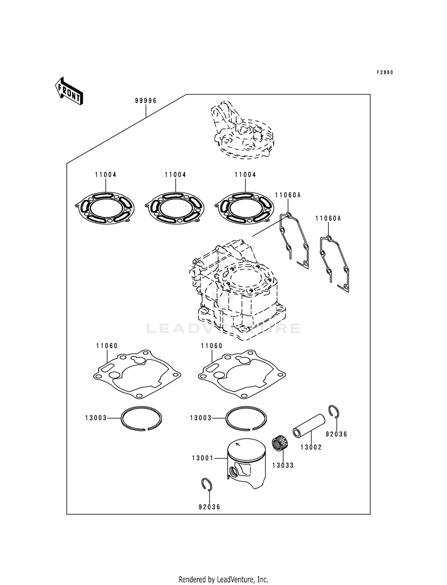 FRONT BRAKE CALIPER