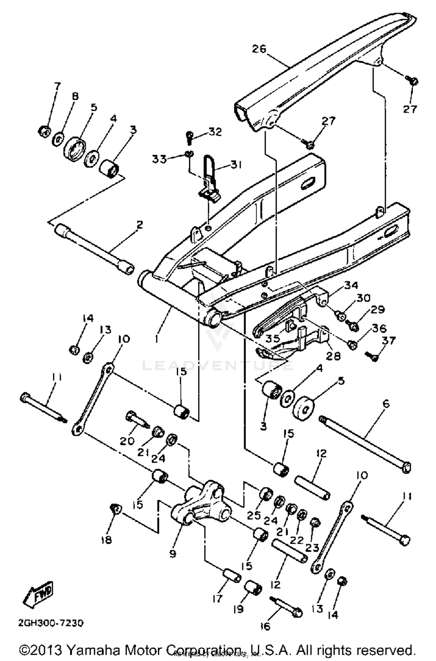 REAR ARM