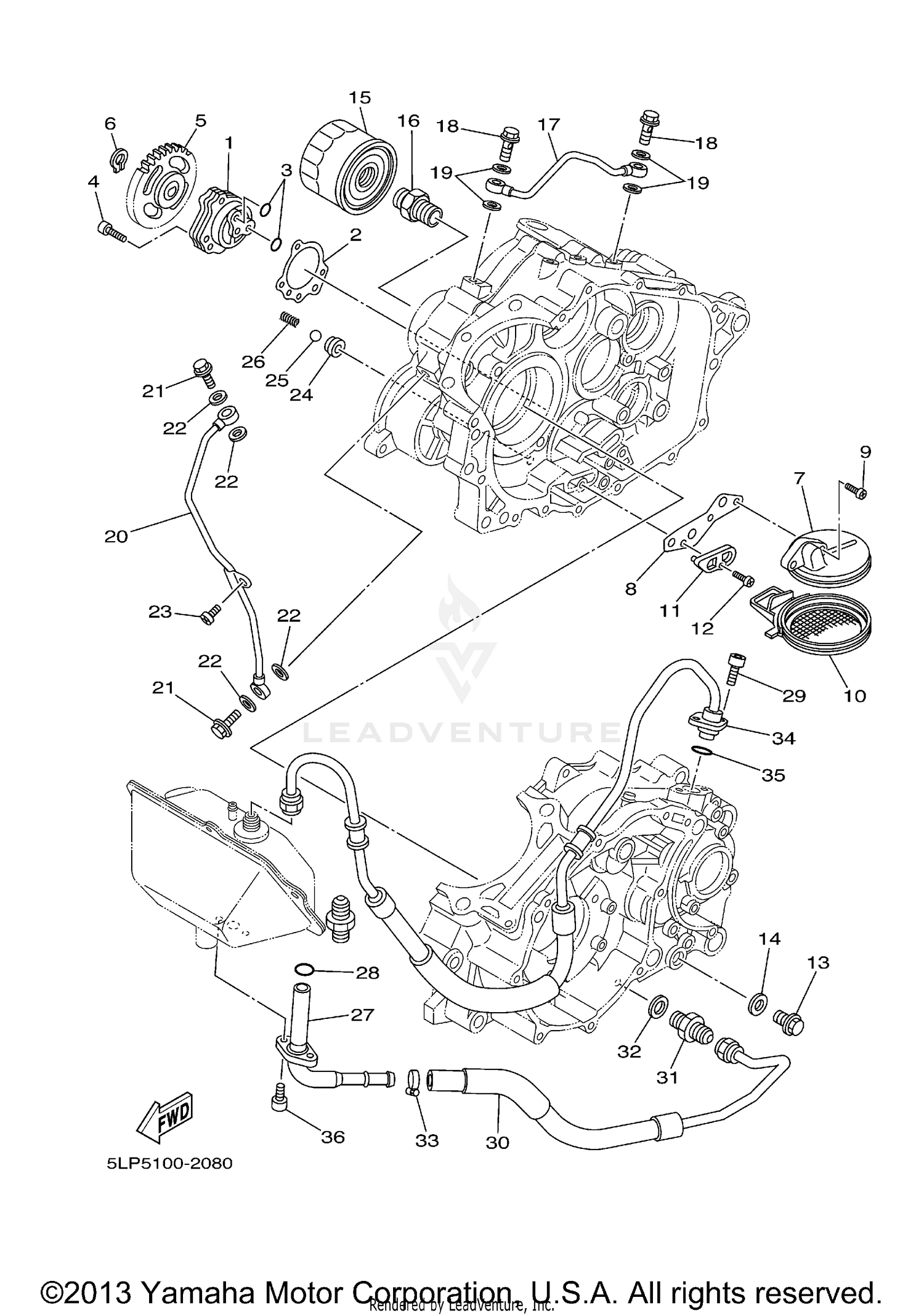 REAR MASTER CYLINDER