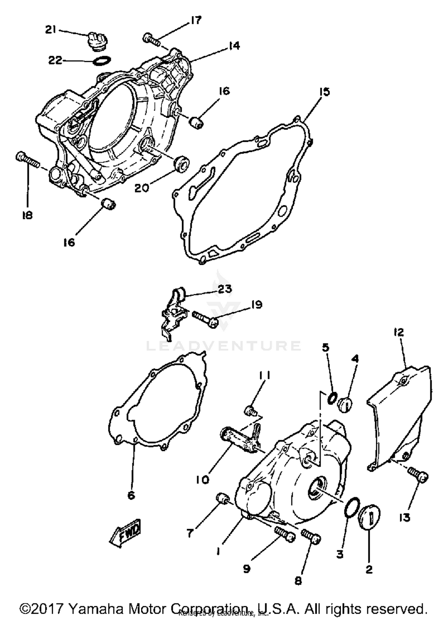 CRANKCASE COVER