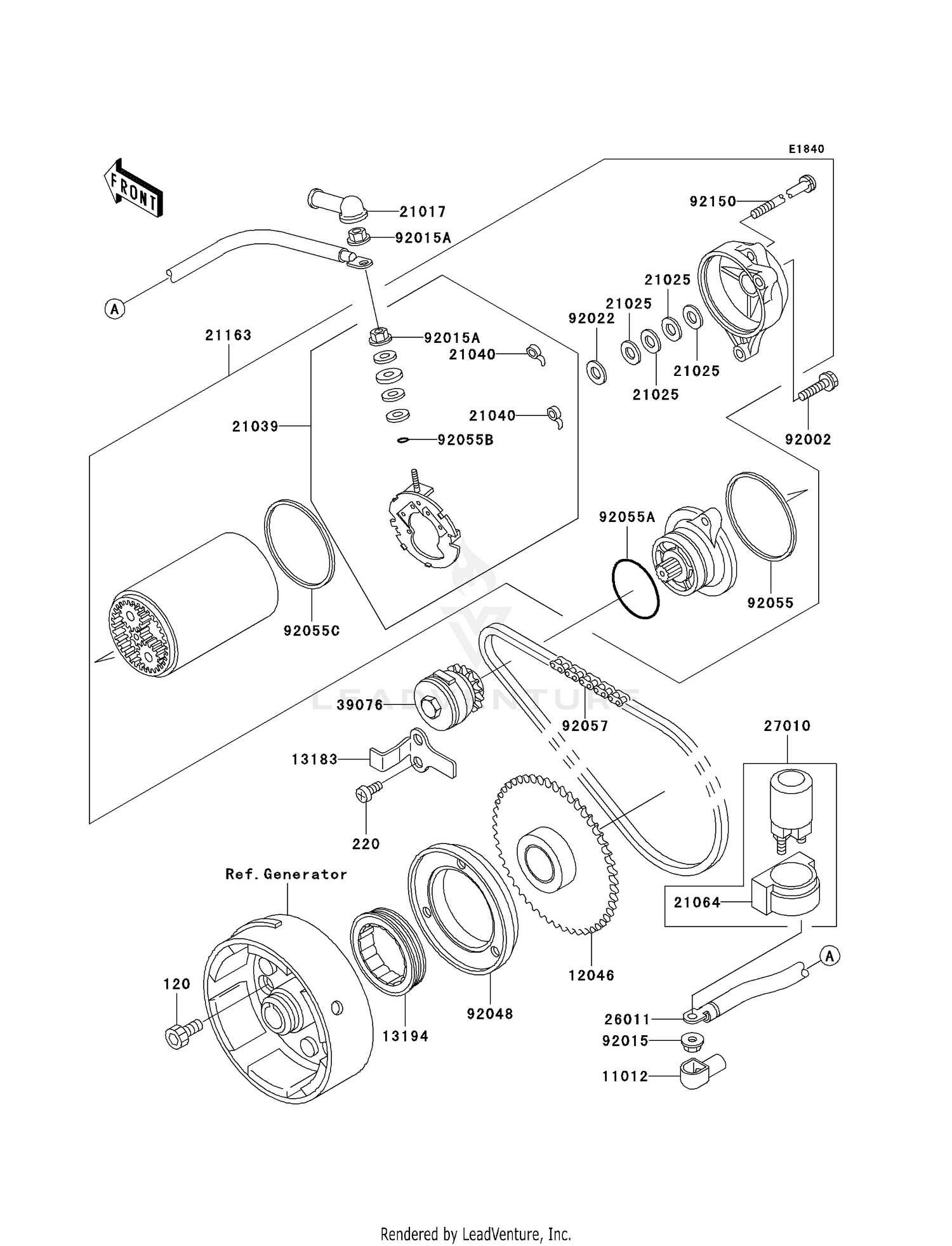 FRONT MASTER CYLINDER