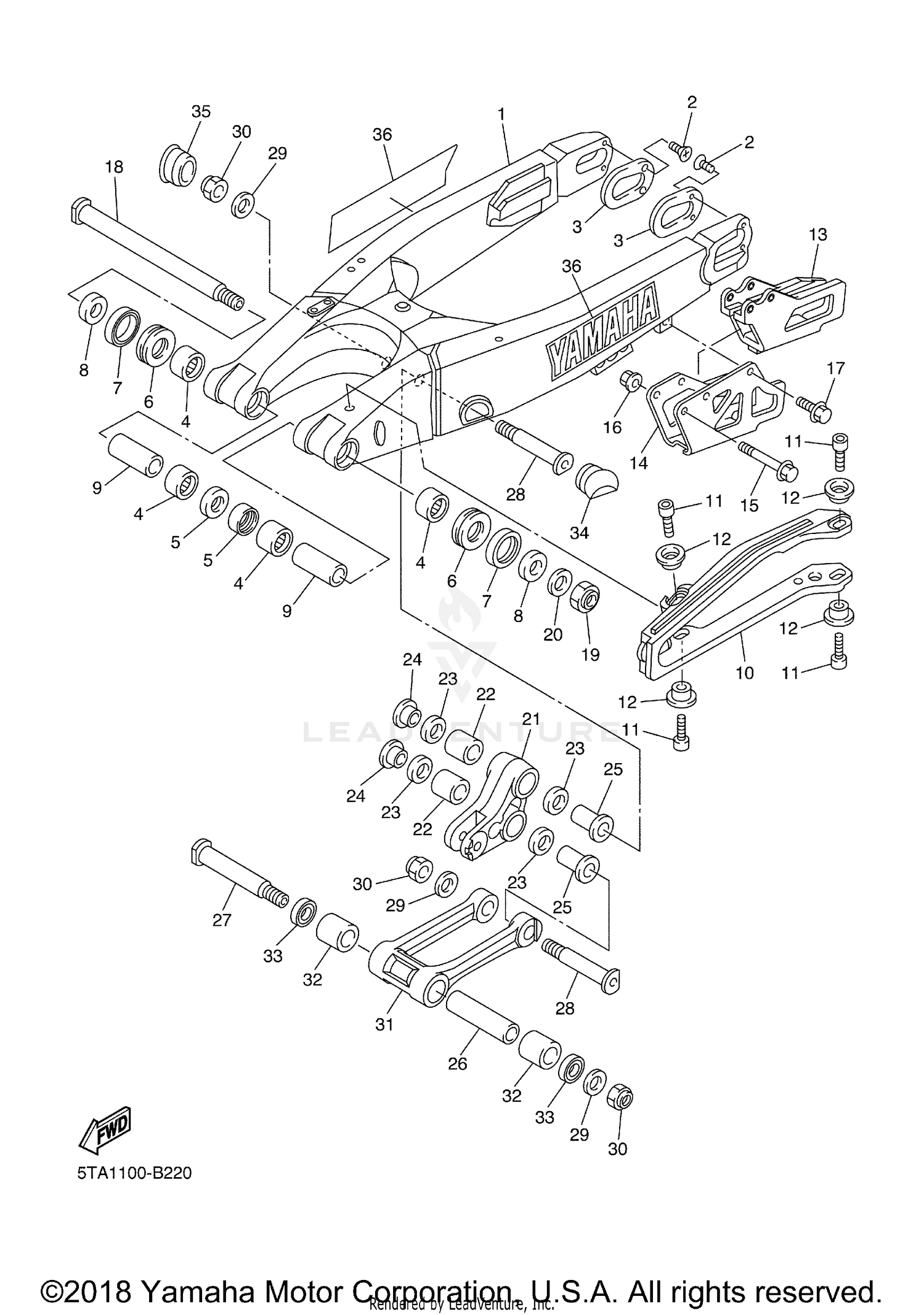 REAR ARM