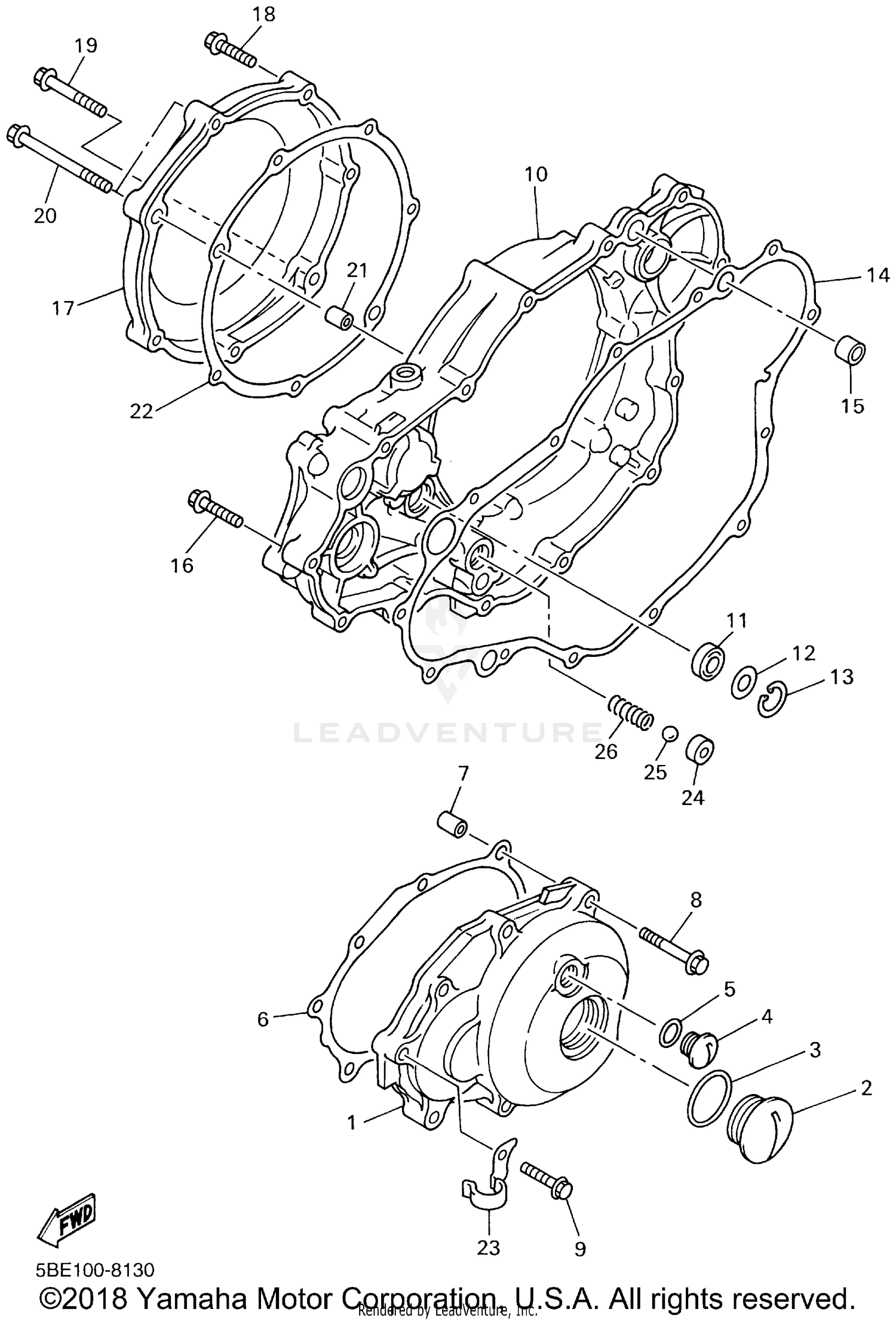 CRANKCASE COVER 1