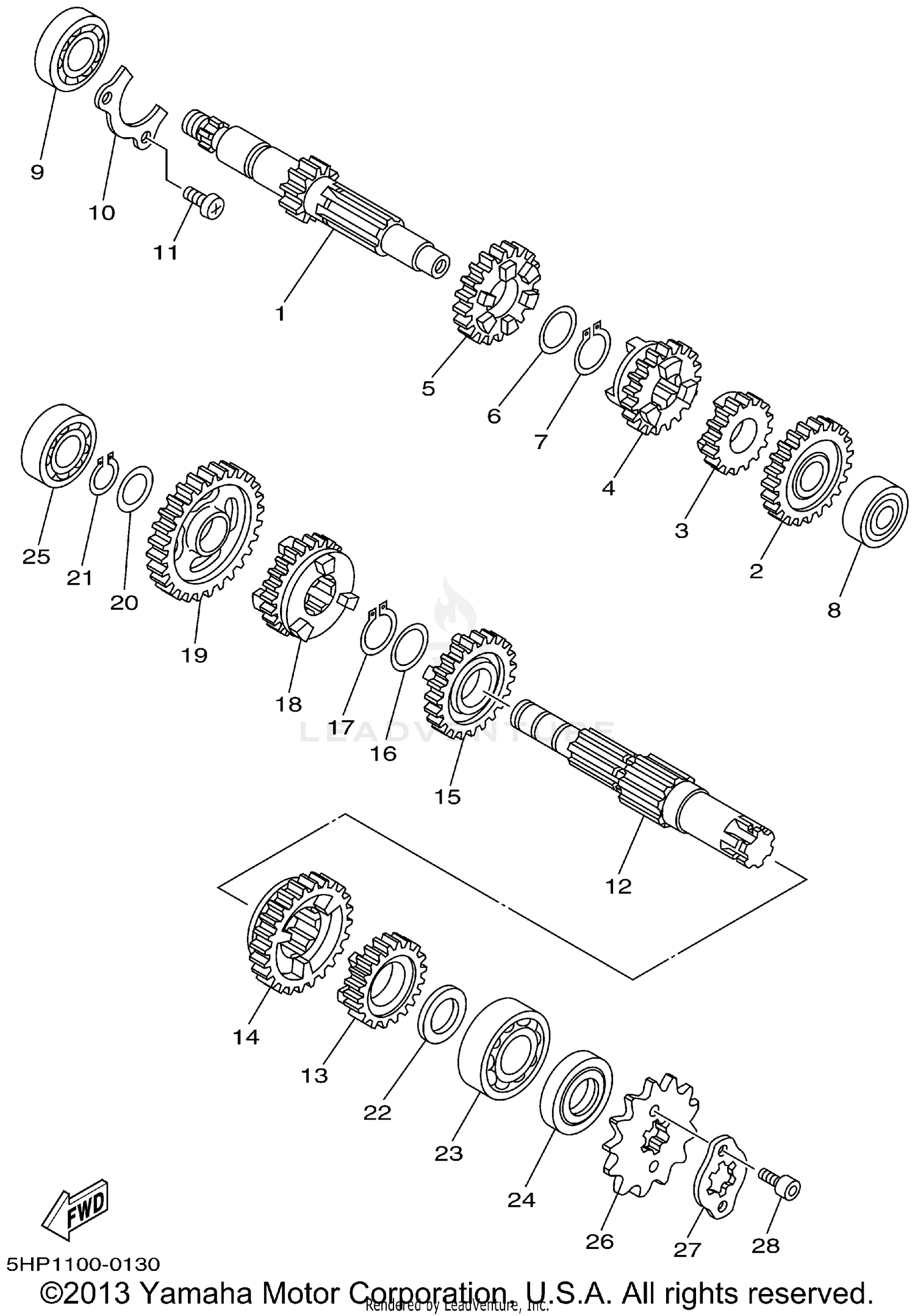 FRONT BRAKE CALIPER
