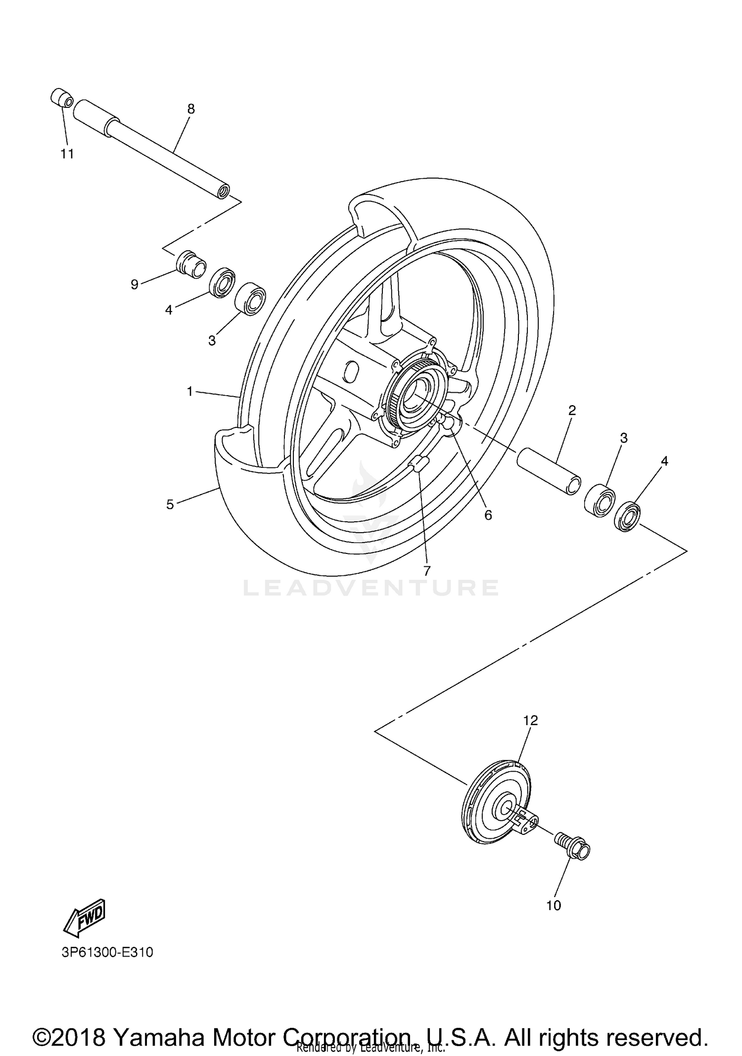 FRONT WHEEL